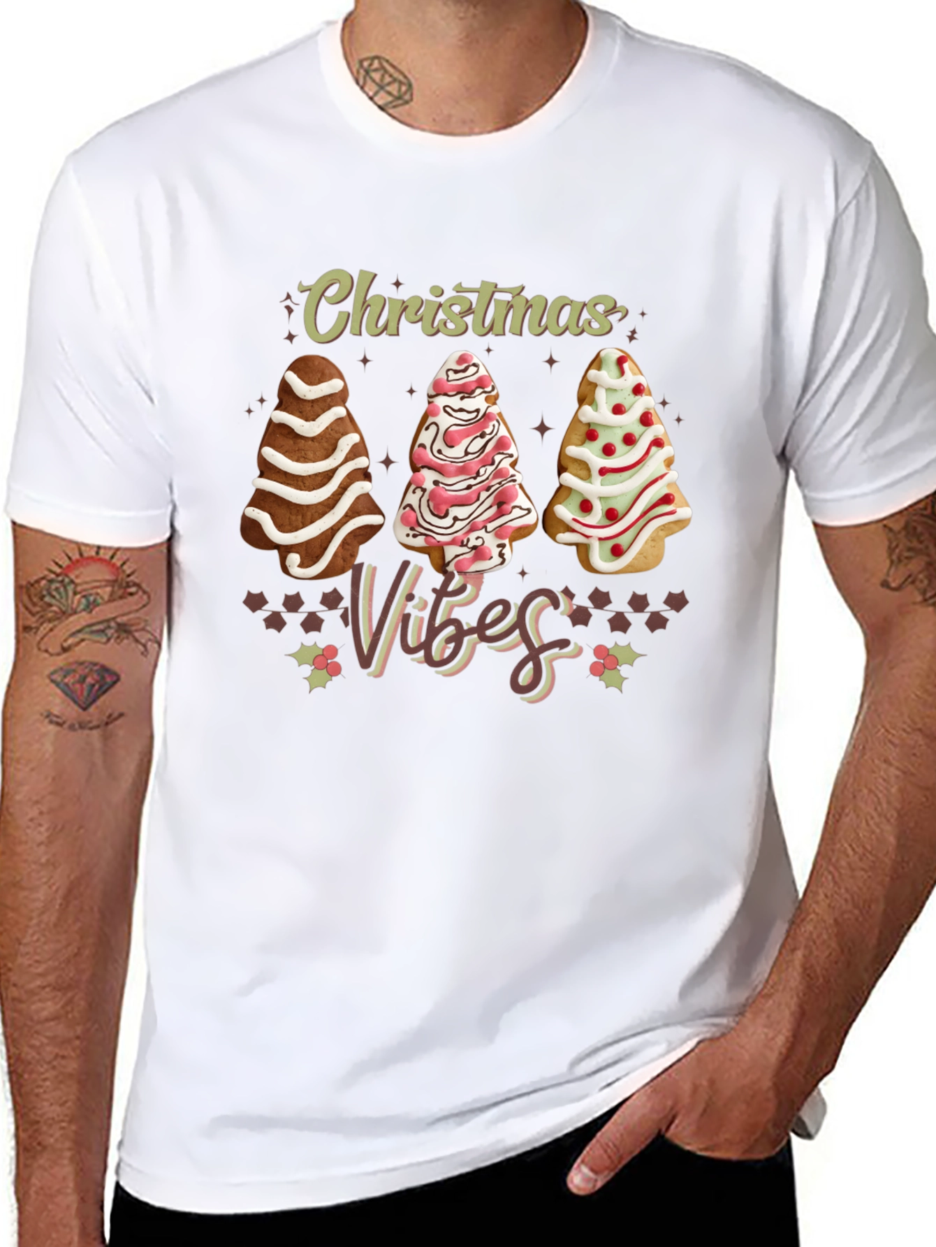 Christmas Vibes Holiday T-Shirt