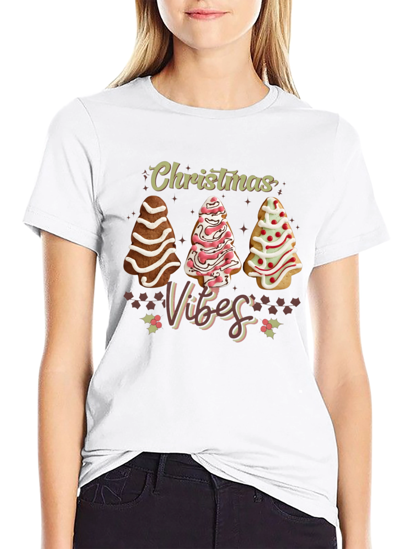 Christmas Vibes Holiday T-Shirt