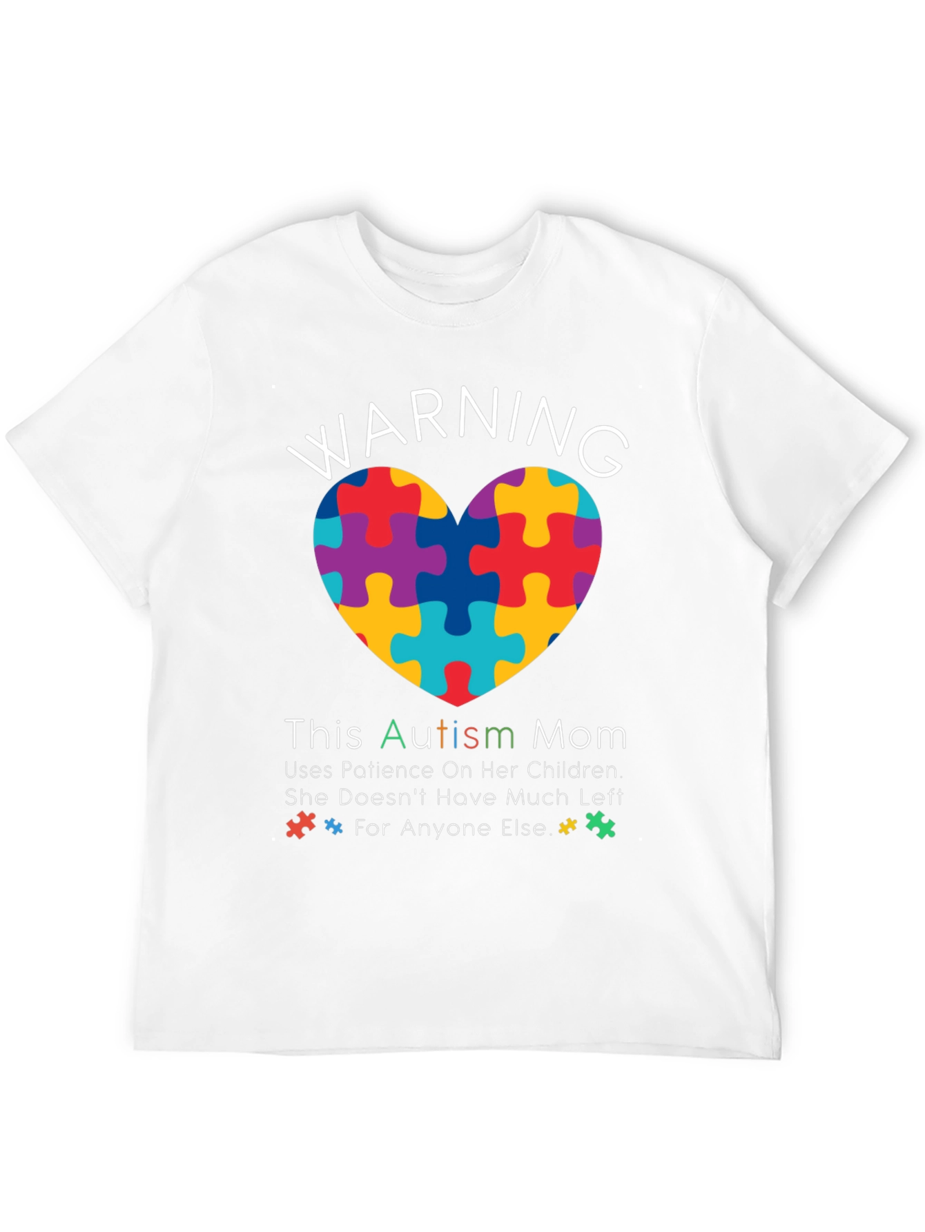 Autism Mom Warning Graphic Tee