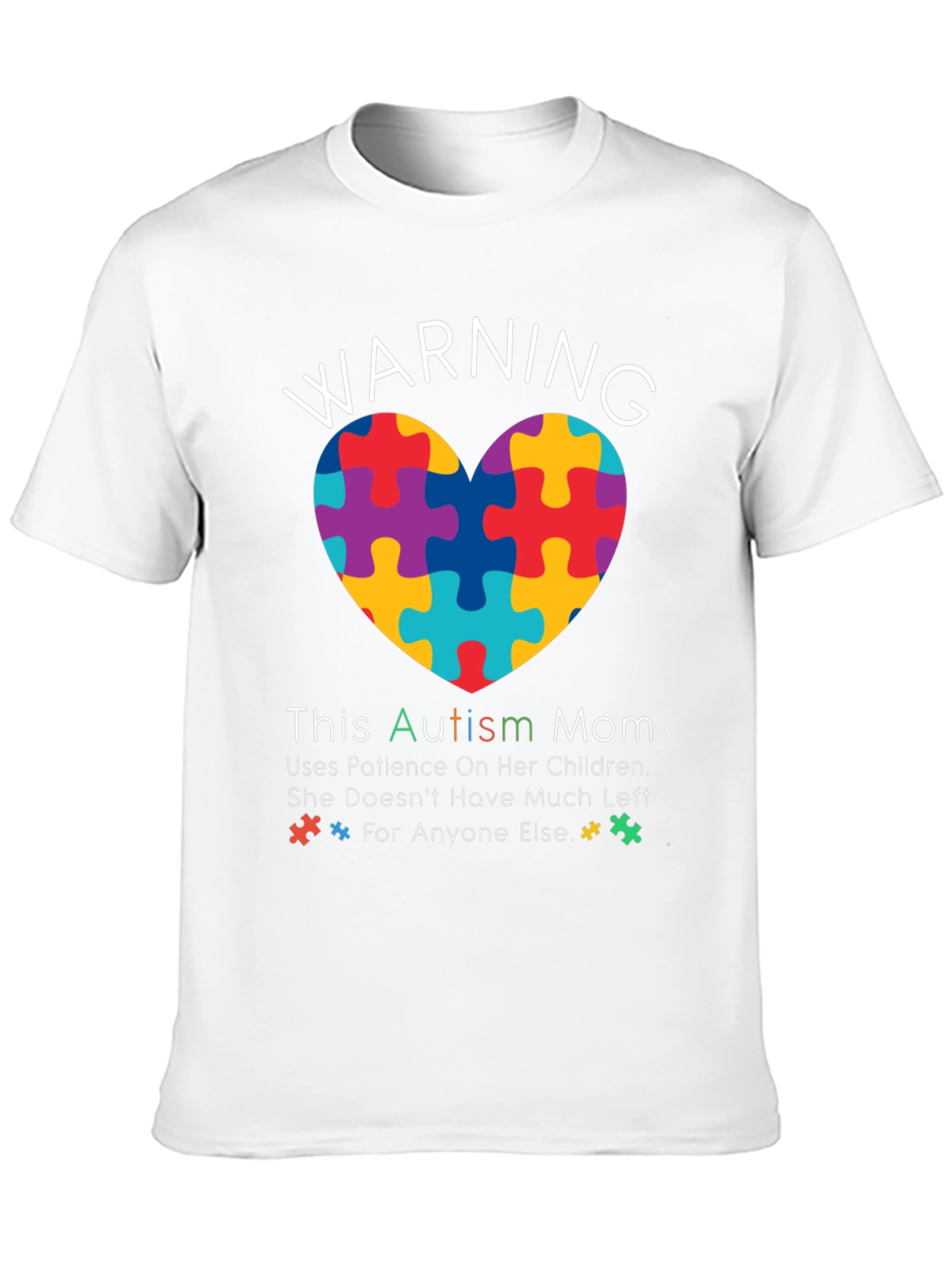 Autism Mom Warning Graphic Tee