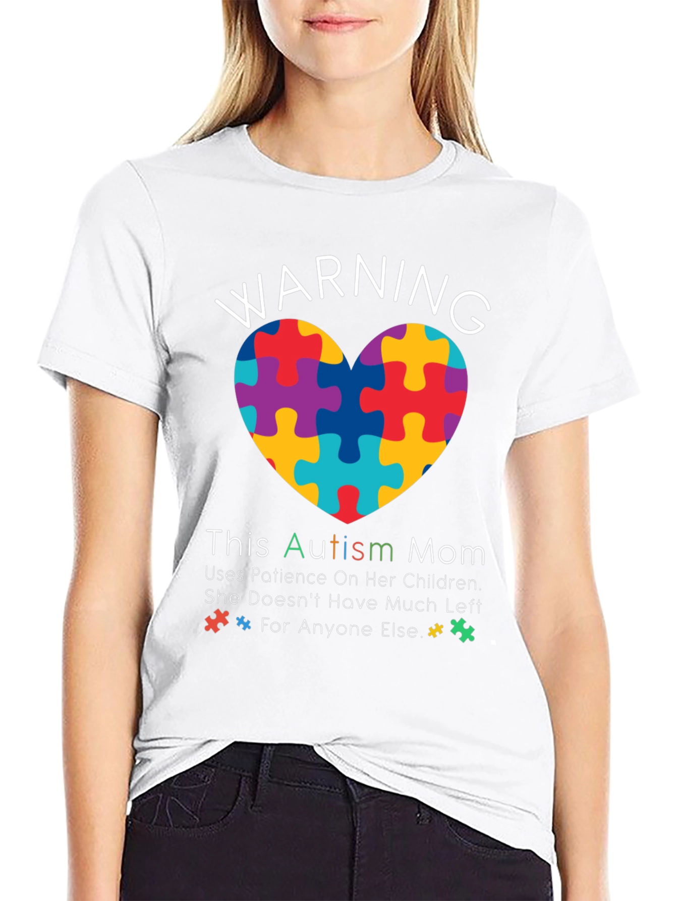 Autism Mom Warning Graphic Tee