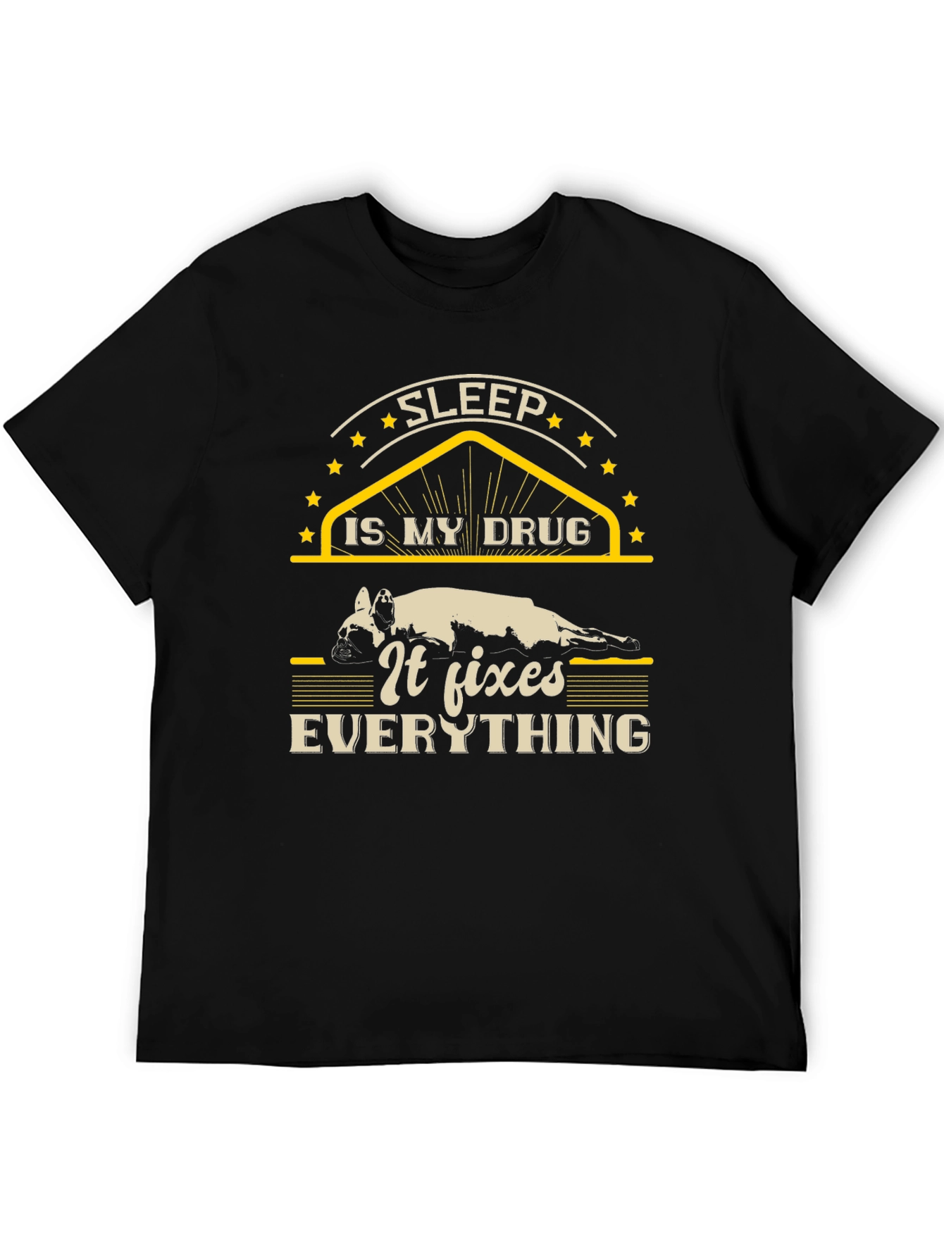 Sleep is My Drug T-Shirt - Unisex Black Tee