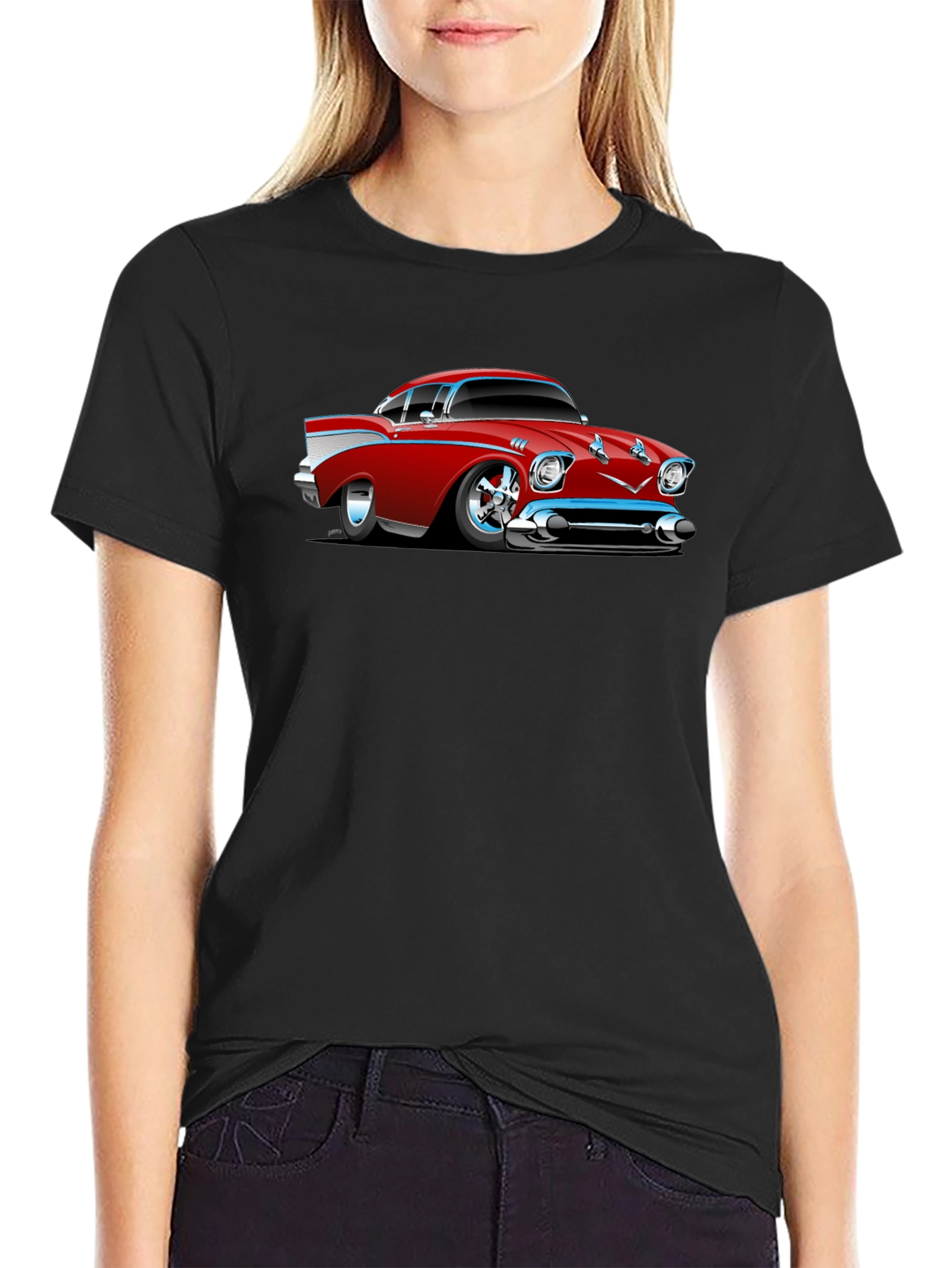 Classic Car Graphic Tee - Retro Automotive T-Shirt
