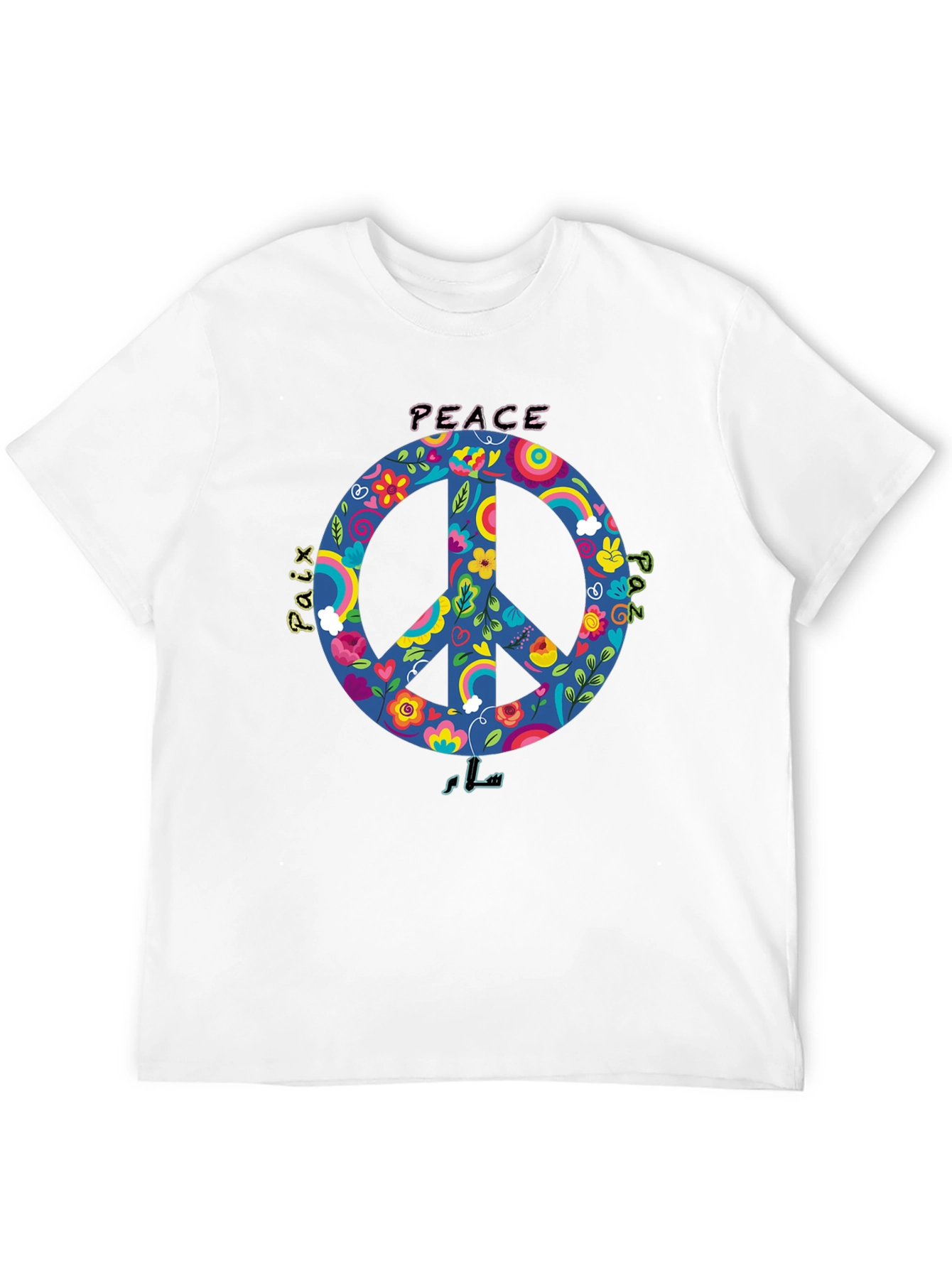 Peace Sign Graphic T-Shirt