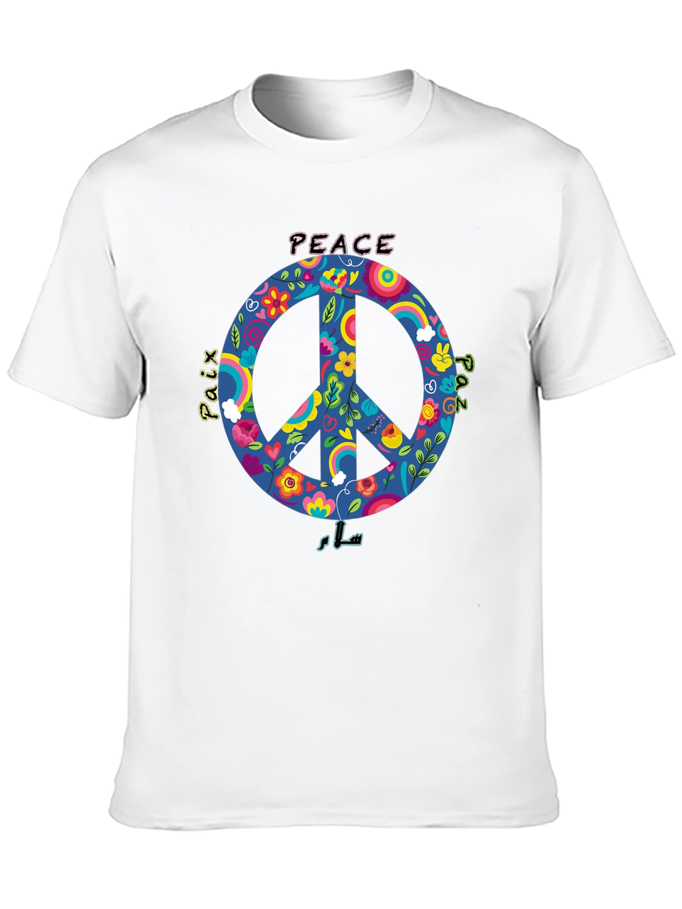 Peace Sign Graphic T-Shirt