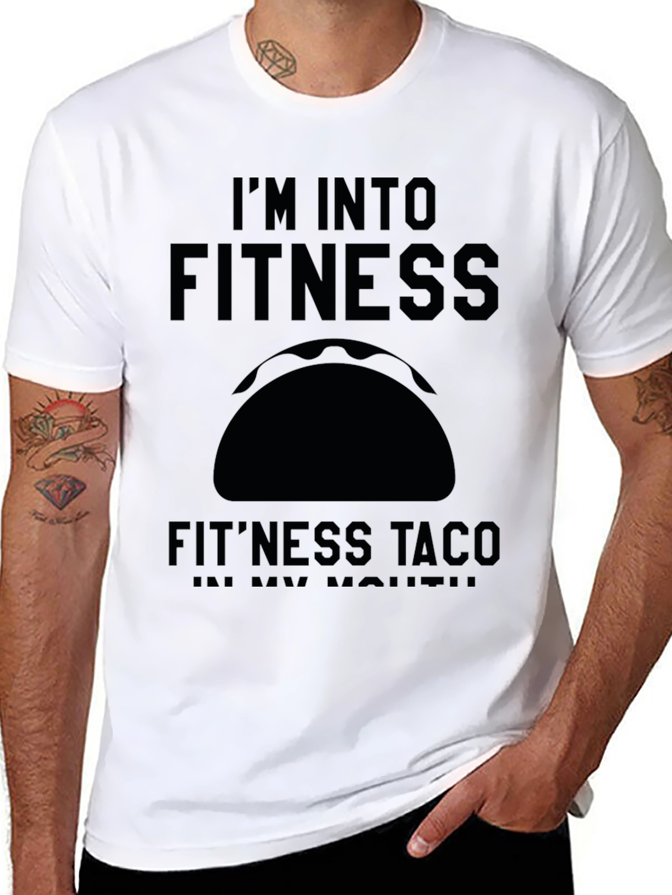 Fitness Taco T-Shirt - Funny Gym Workout Tee
