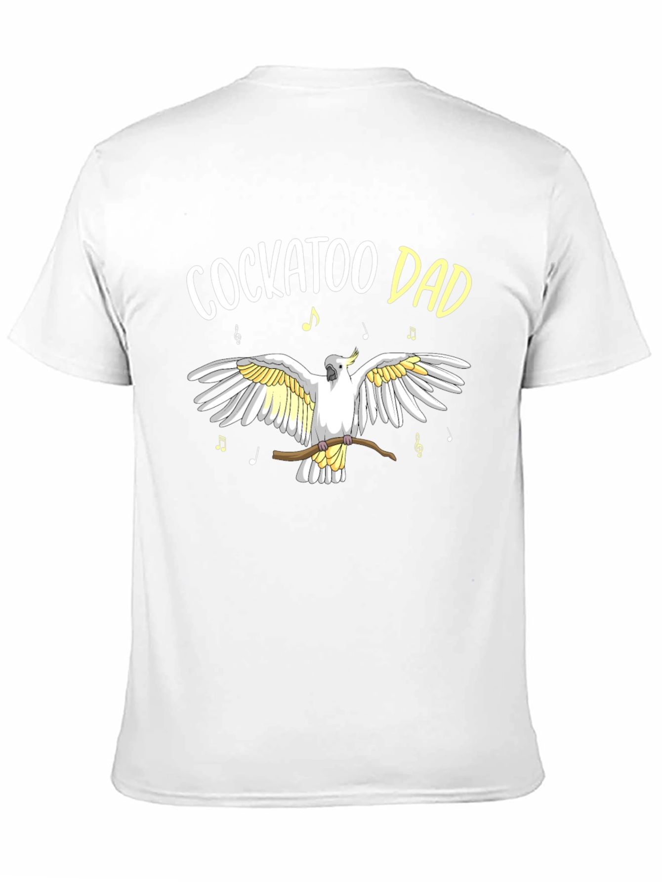 Cockatoo Dad T-Shirt - Bird Lover Gift