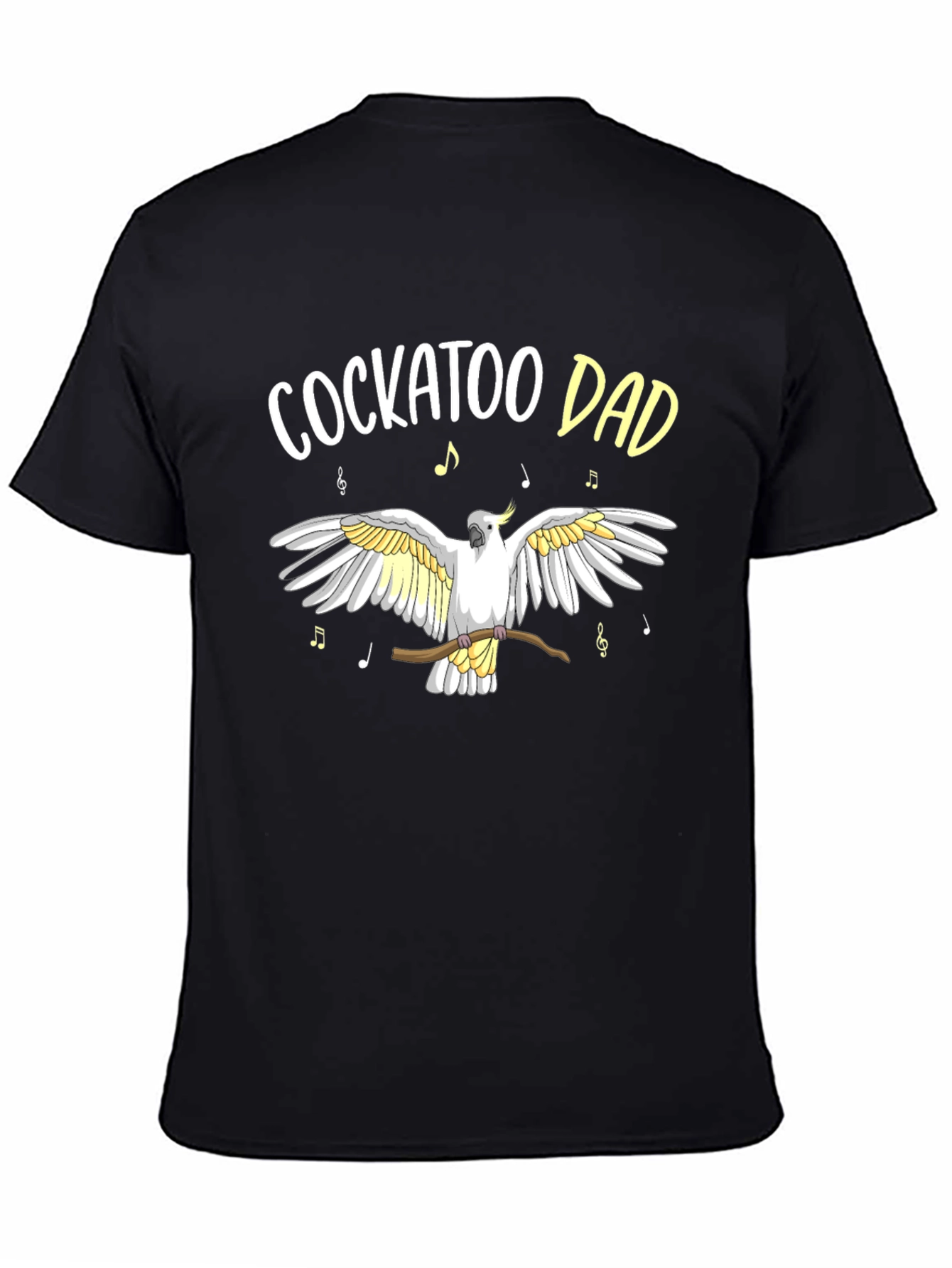 Cockatoo Dad T-Shirt - Bird Lover Gift