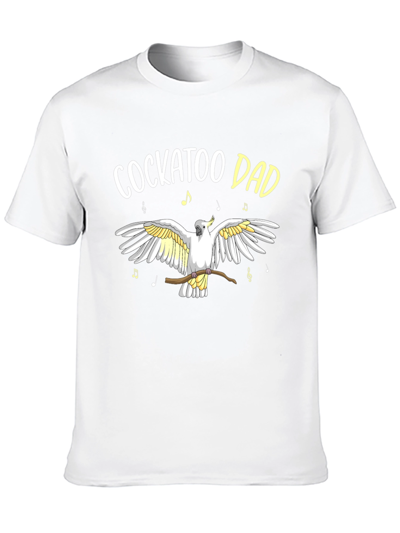 Cockatoo Dad T-Shirt - Bird Lover Gift