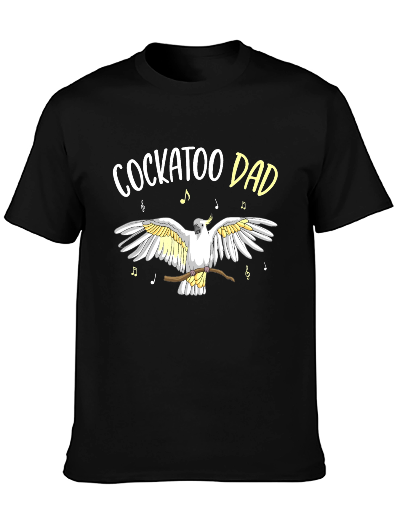 Cockatoo Dad T-Shirt - Bird Lover Gift