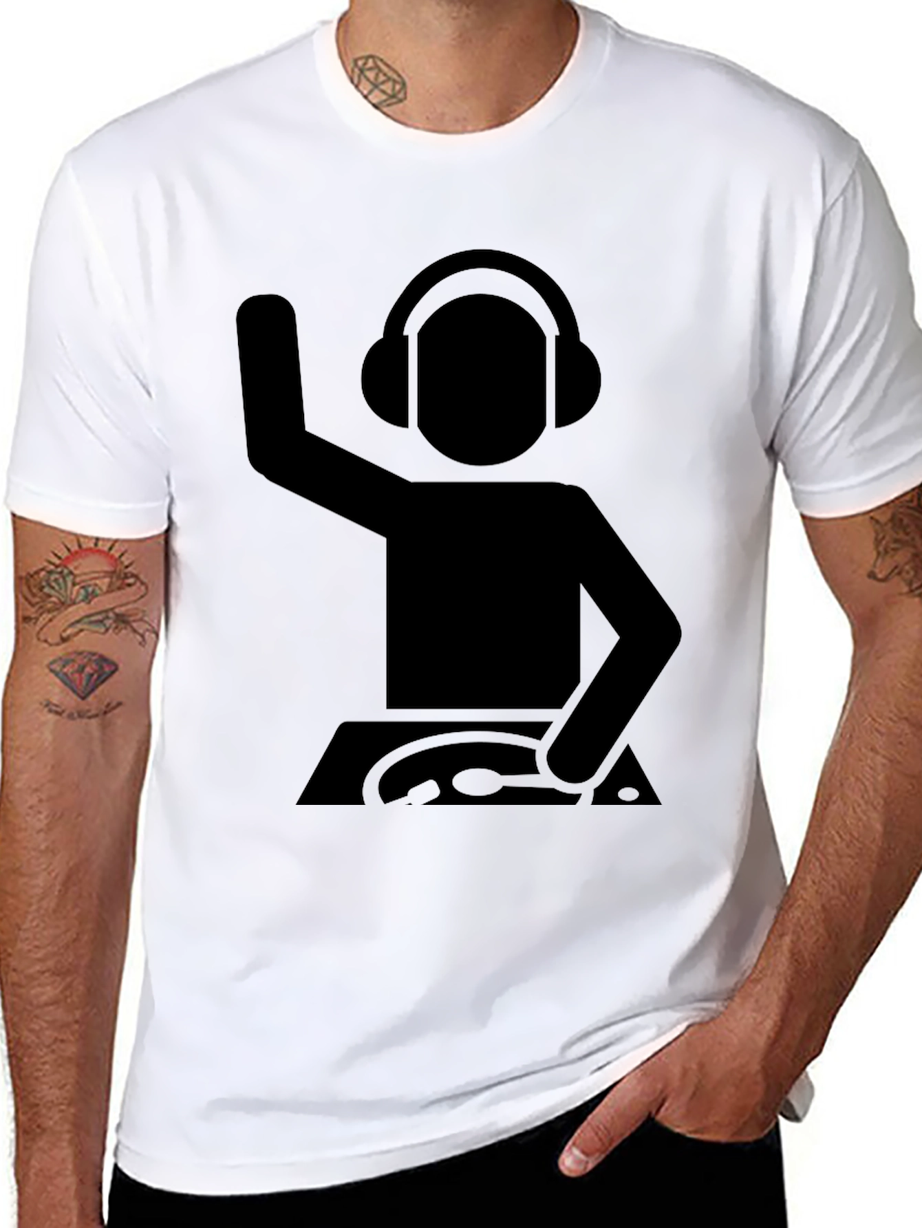 DJ Graphic T-Shirt - Music Lover Tee