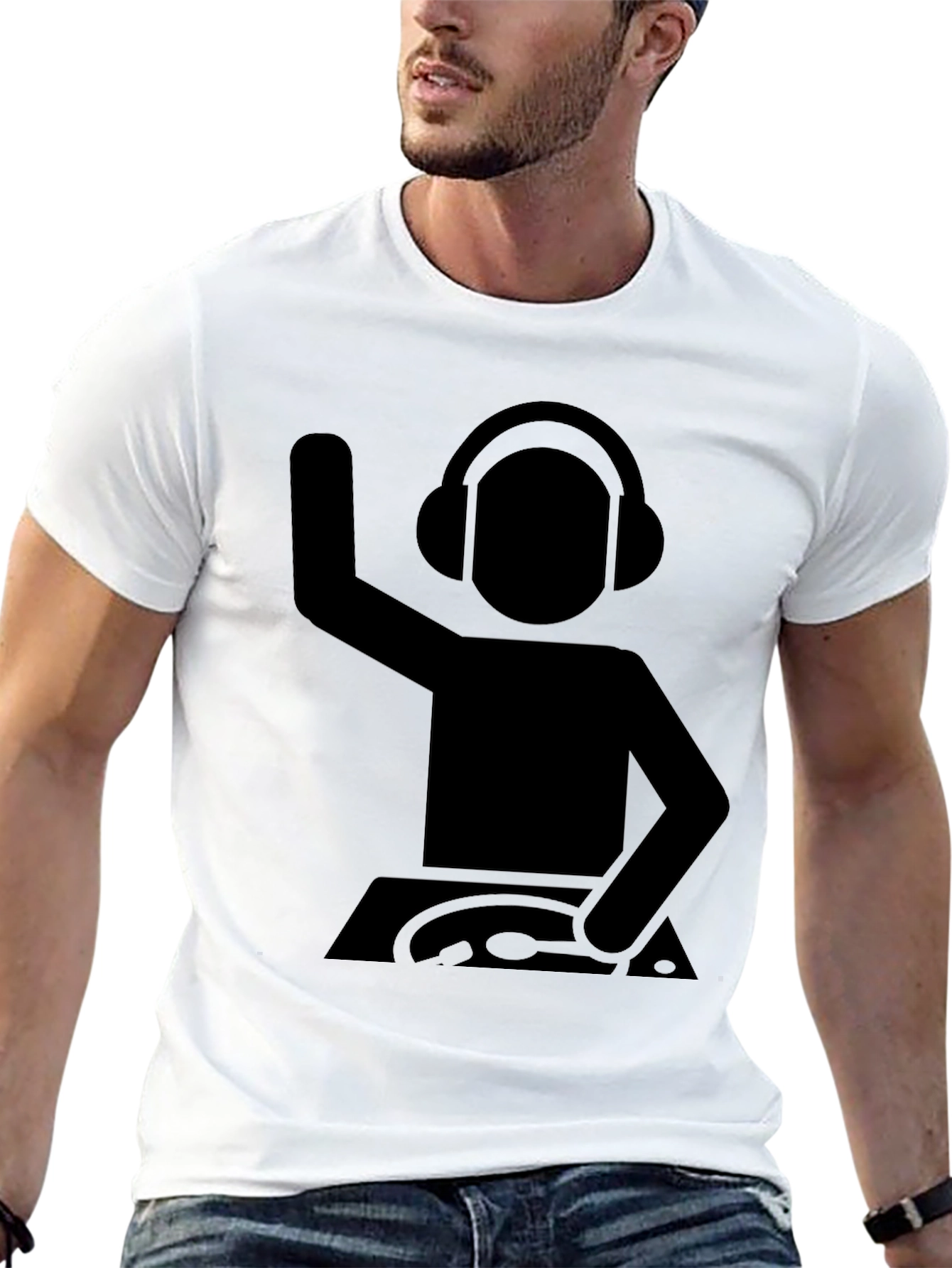 DJ Graphic T-Shirt - Music Lover Tee