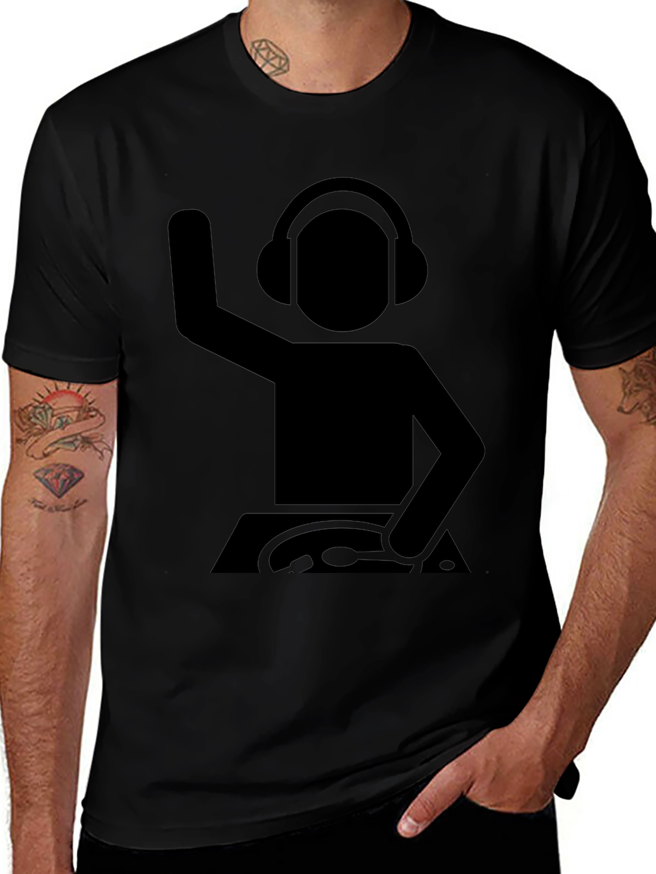 DJ Graphic T-Shirt - Music Lover Tee