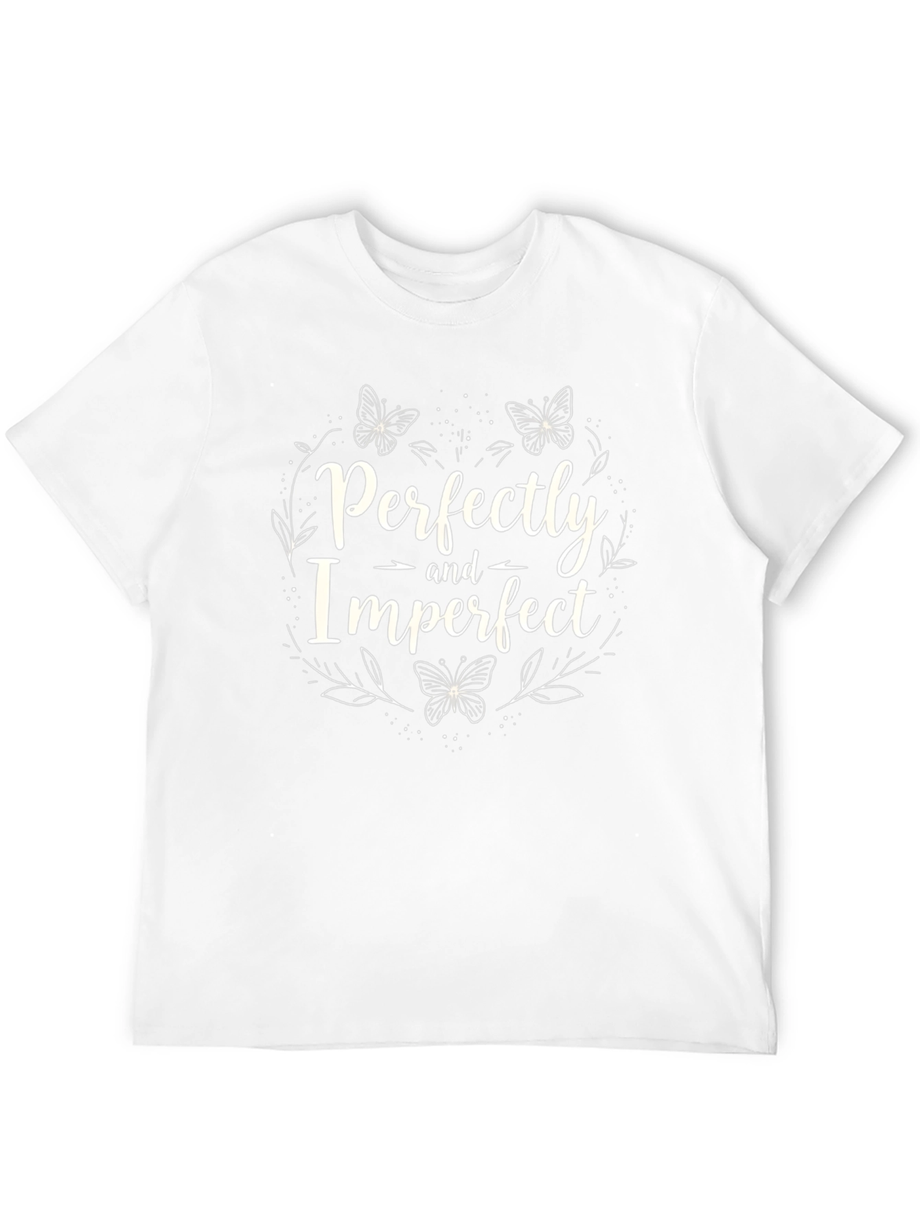 Perfectly Imperfect Graphic T-Shirt - Black