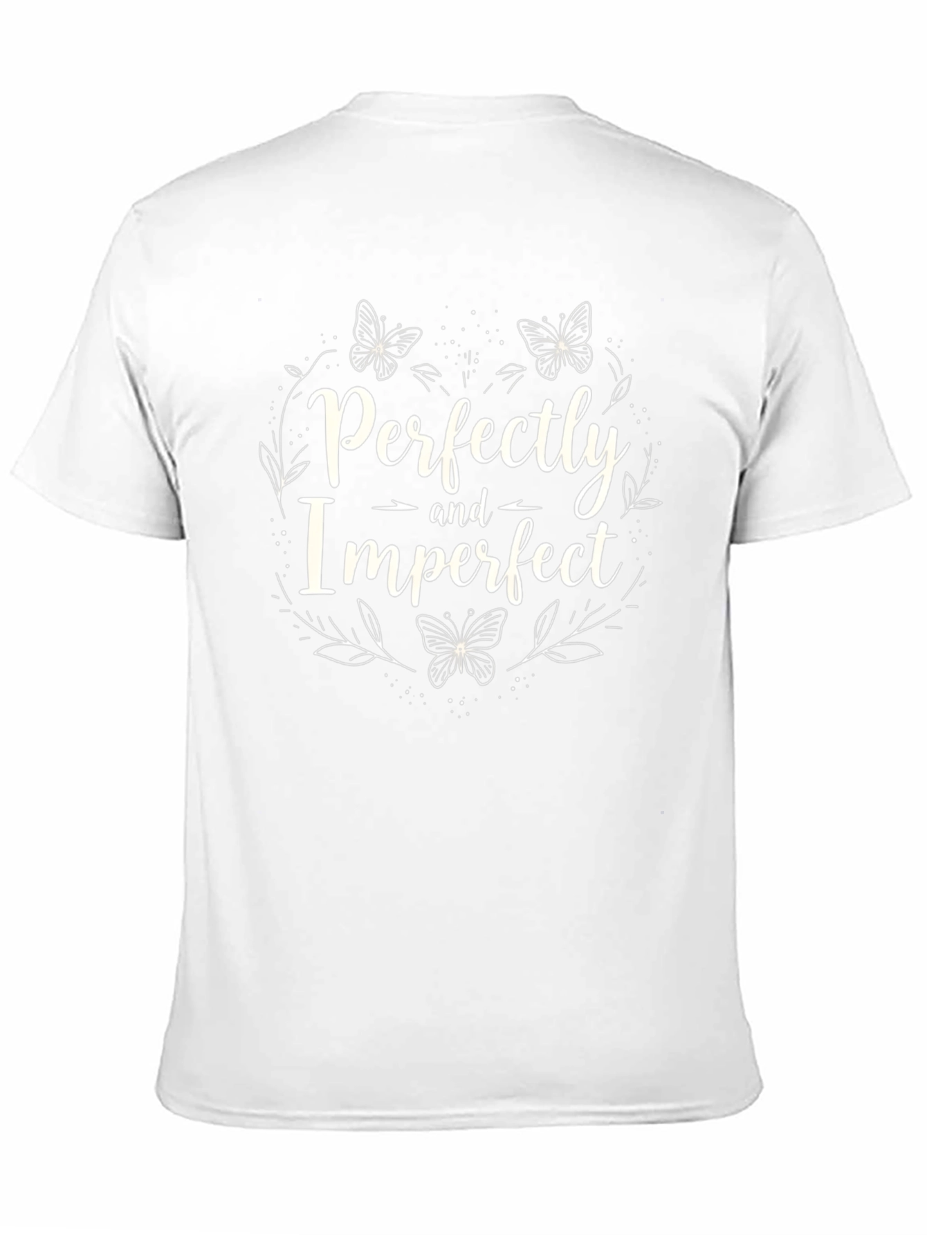 Perfectly Imperfect Graphic T-Shirt - Black