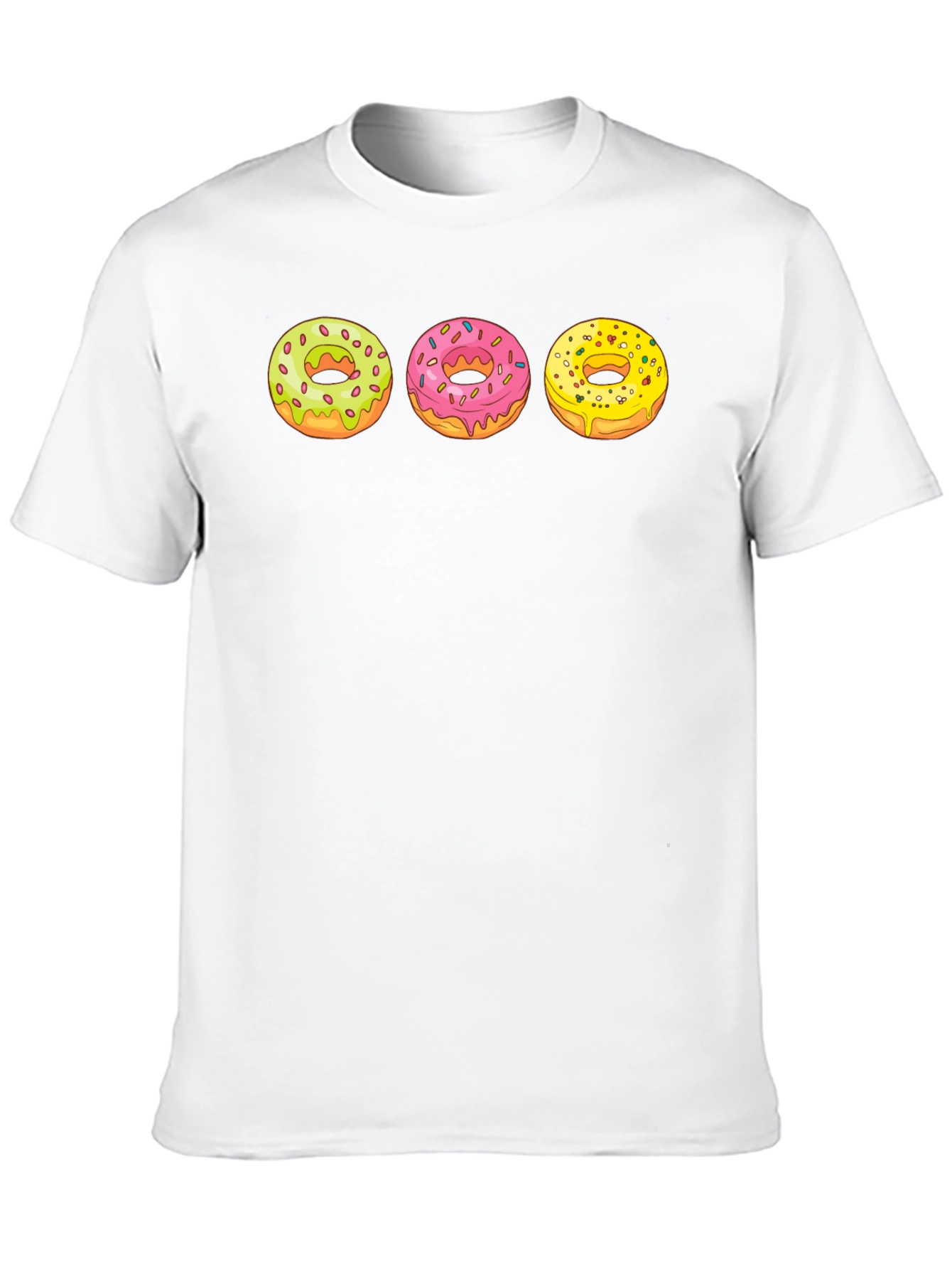 Donut Lovers Tee: Cute & Casual Graphic T-Shirt