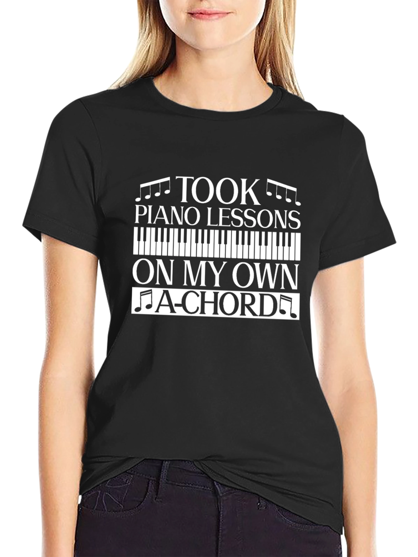 Funny Piano Lessons T-Shirt