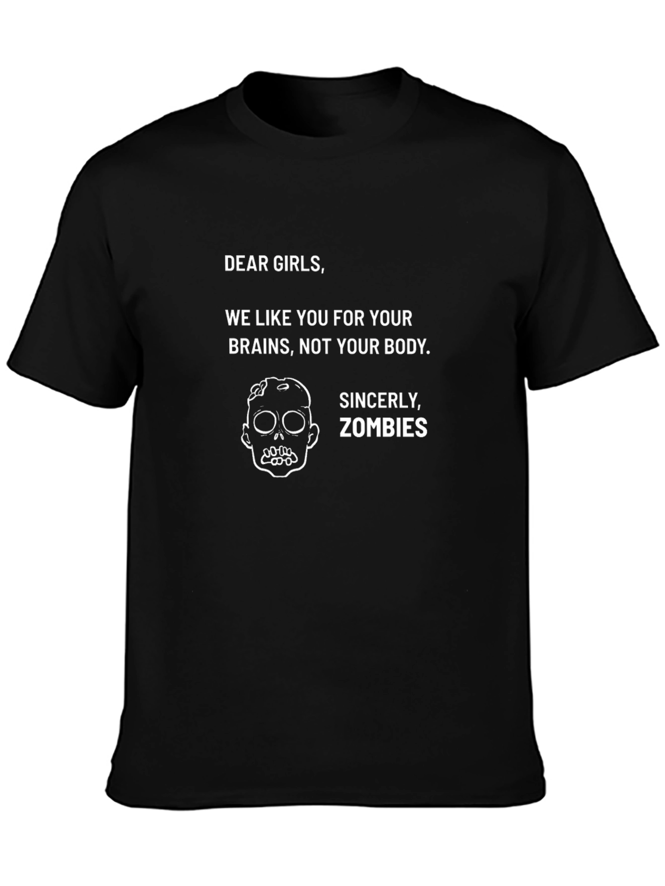 Zombie Brains Graphic Novelty T-Shirt