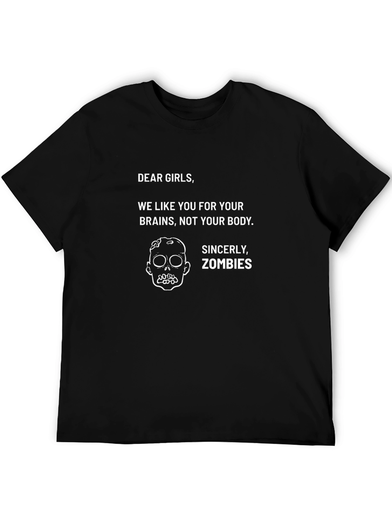 Zombie Brains Graphic Novelty T-Shirt