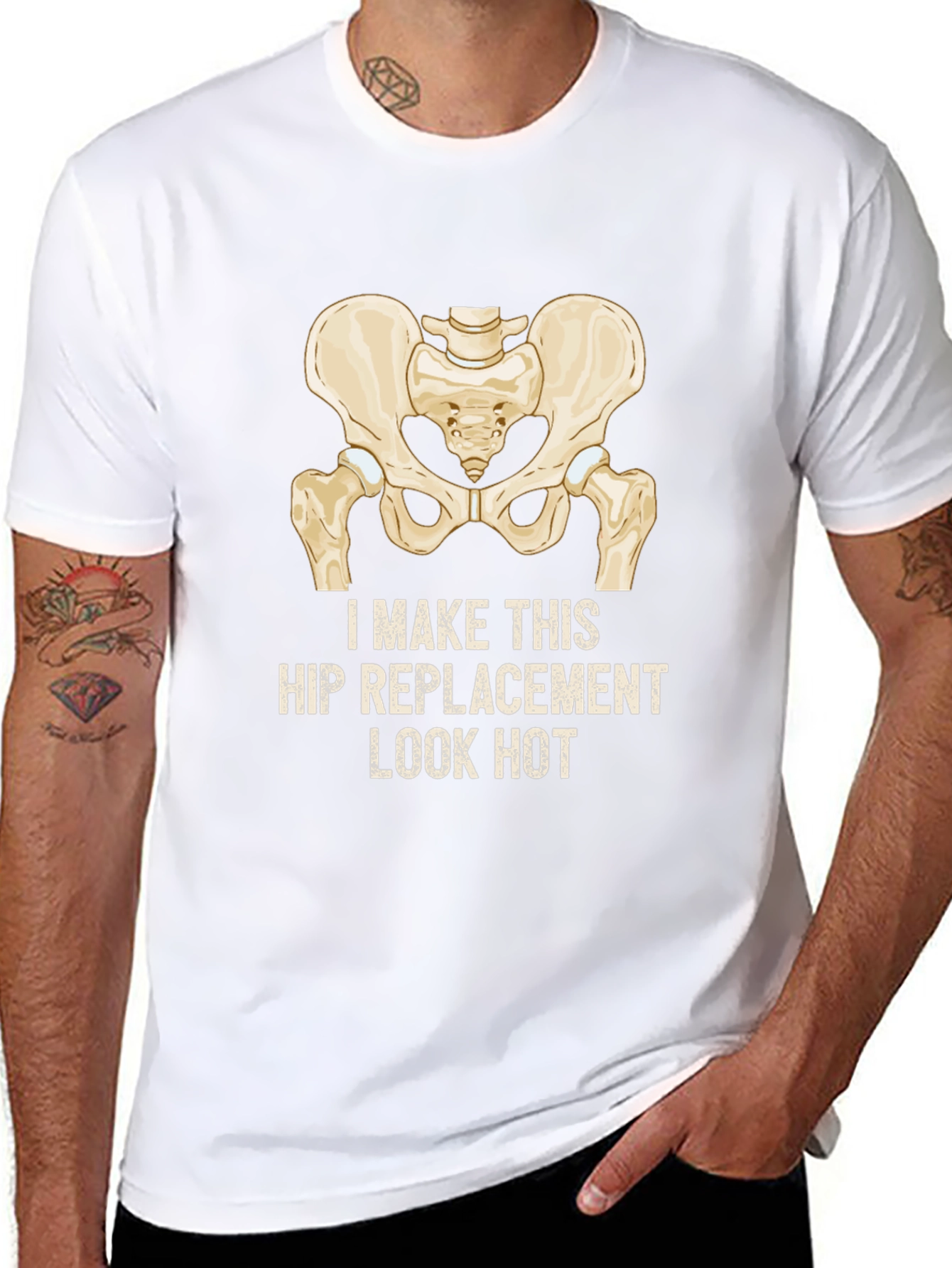 Funny Hip Replacement T-Shirt