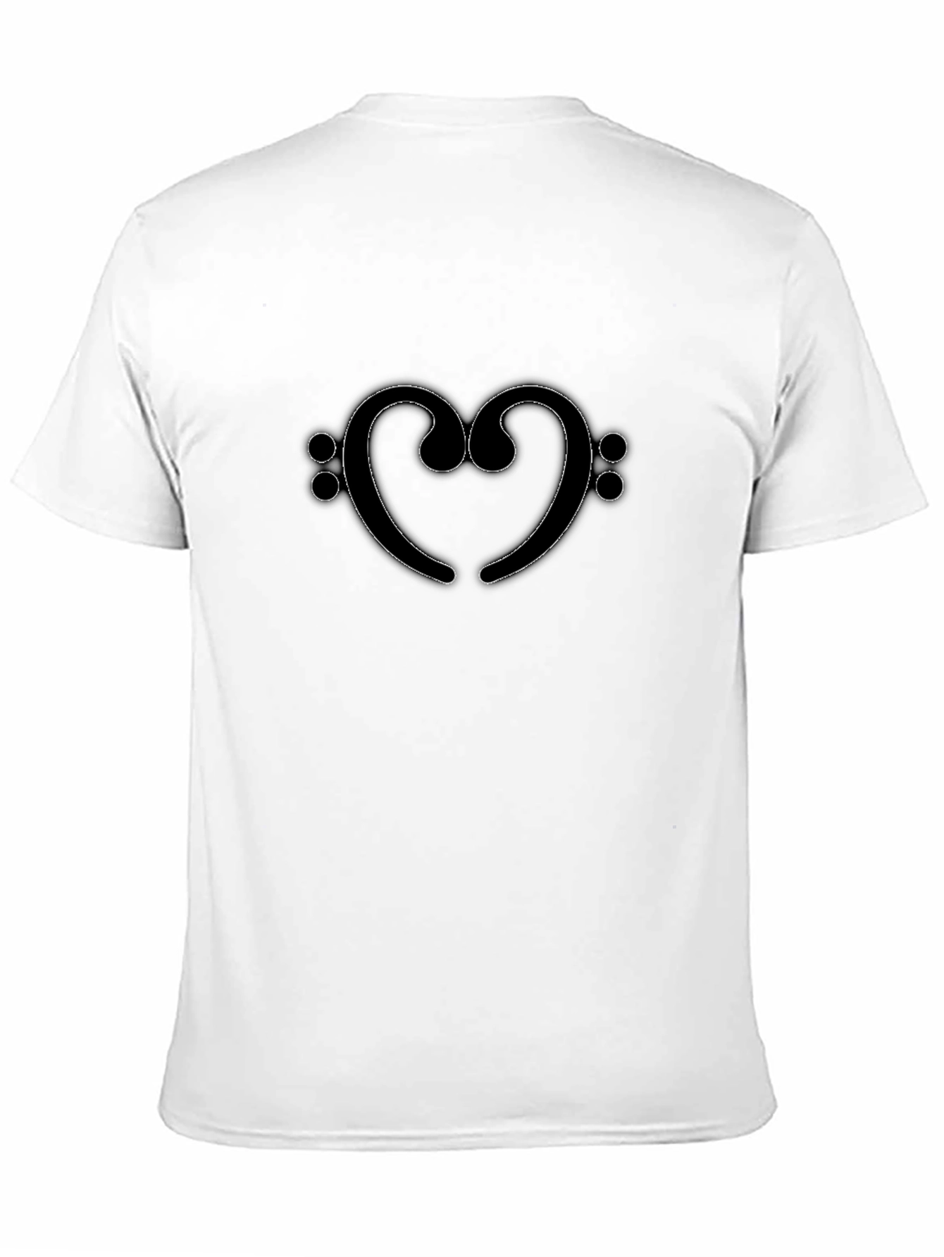 Musical Heart T-Shirt - Stylish Music Lover Tee
