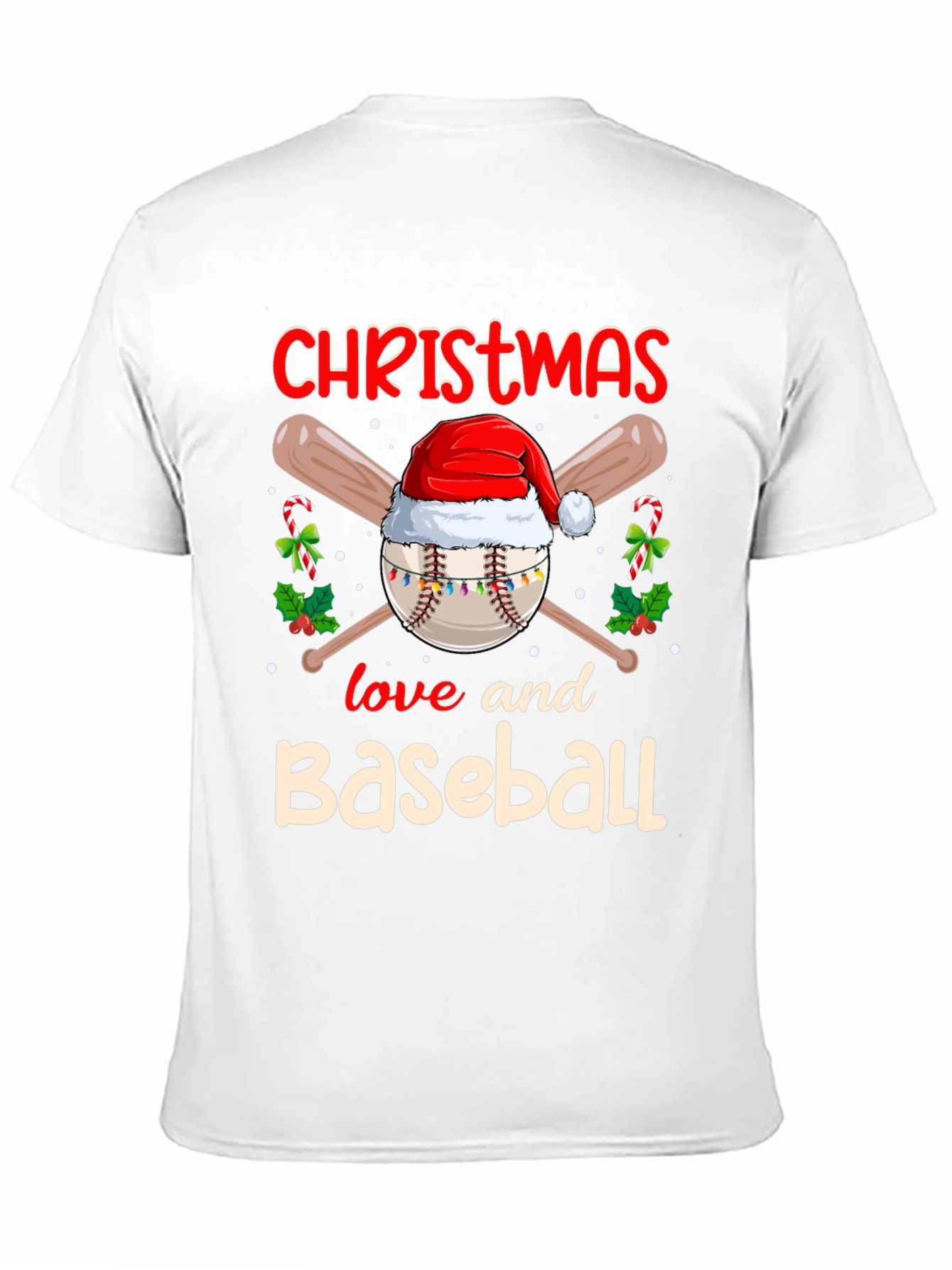 Christmas Baseball T-Shirt