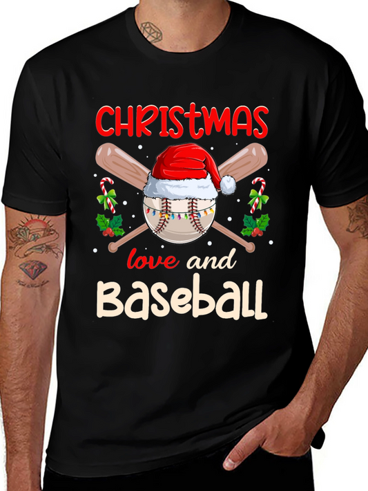 Christmas Baseball T-Shirt