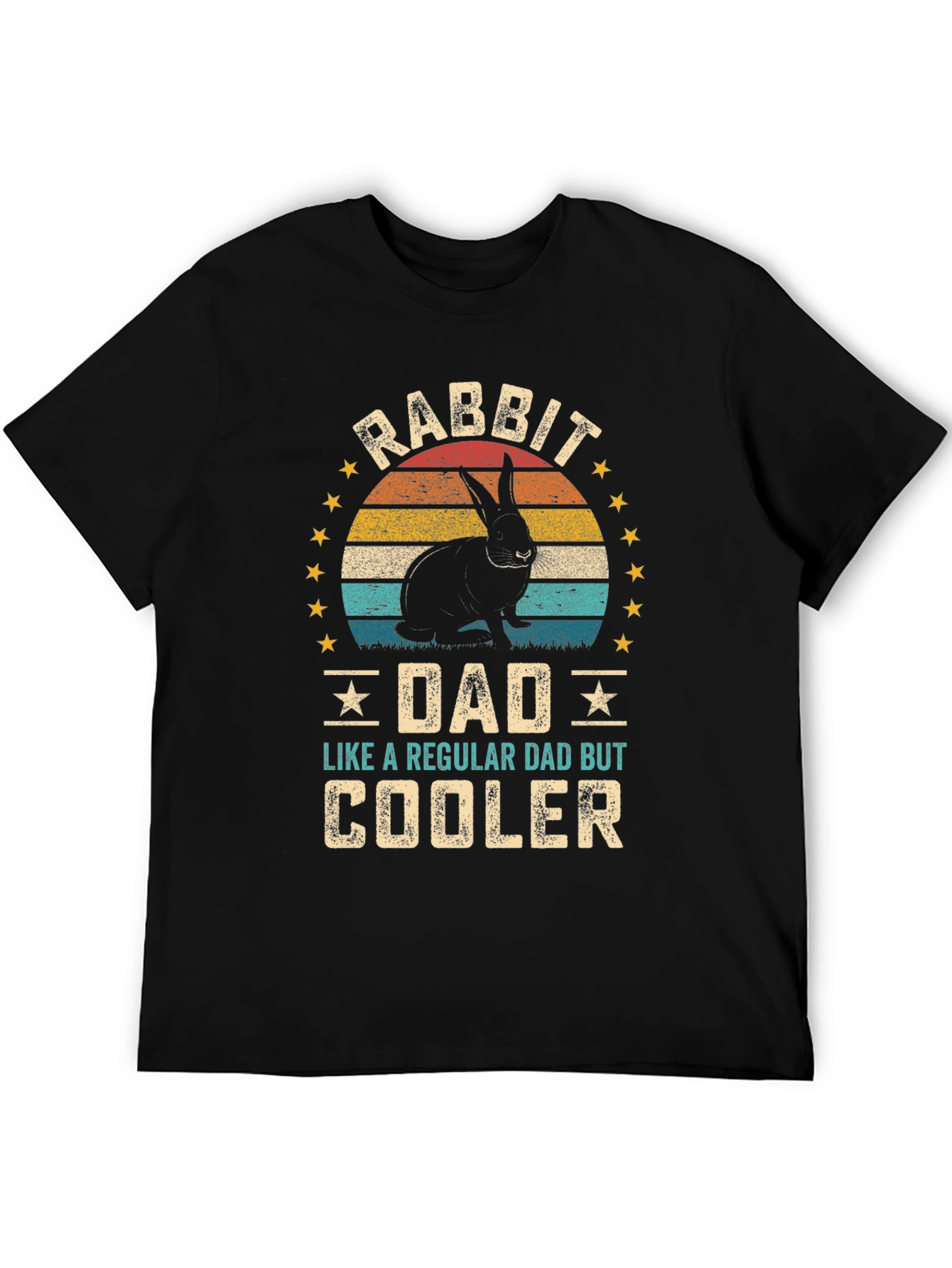 Rabbit Dad T-Shirt - Cool Dad Gift