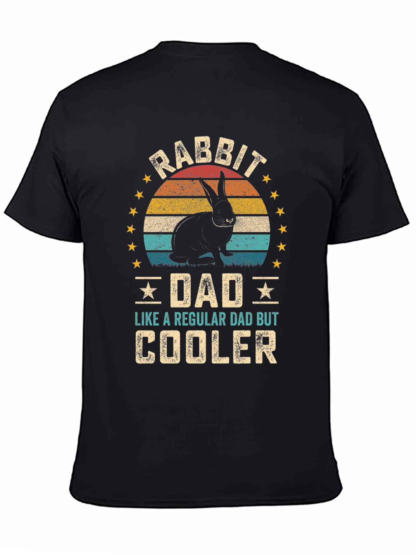 Rabbit Dad T-Shirt - Cool Dad Gift