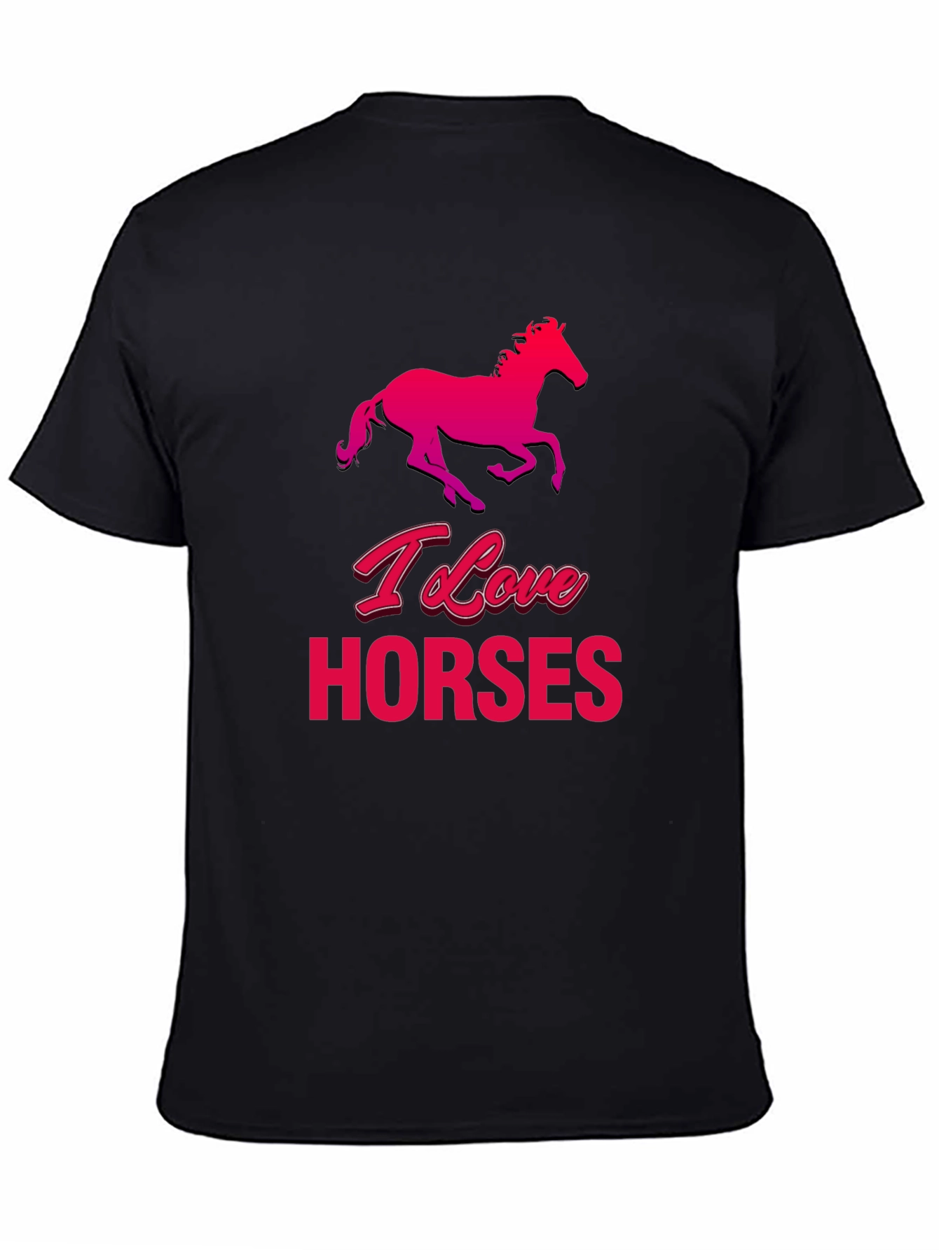 I Love Horses Graphic T-Shirt