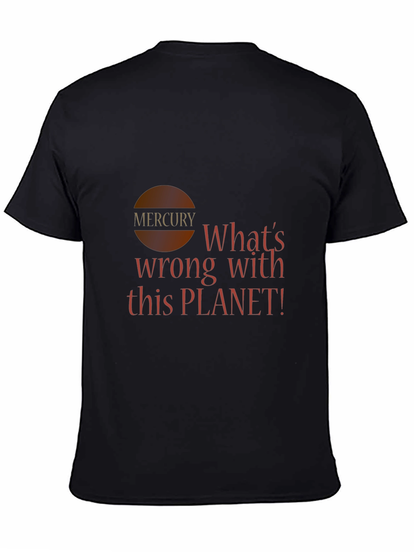 Mercury Planet Graphic T-Shirt