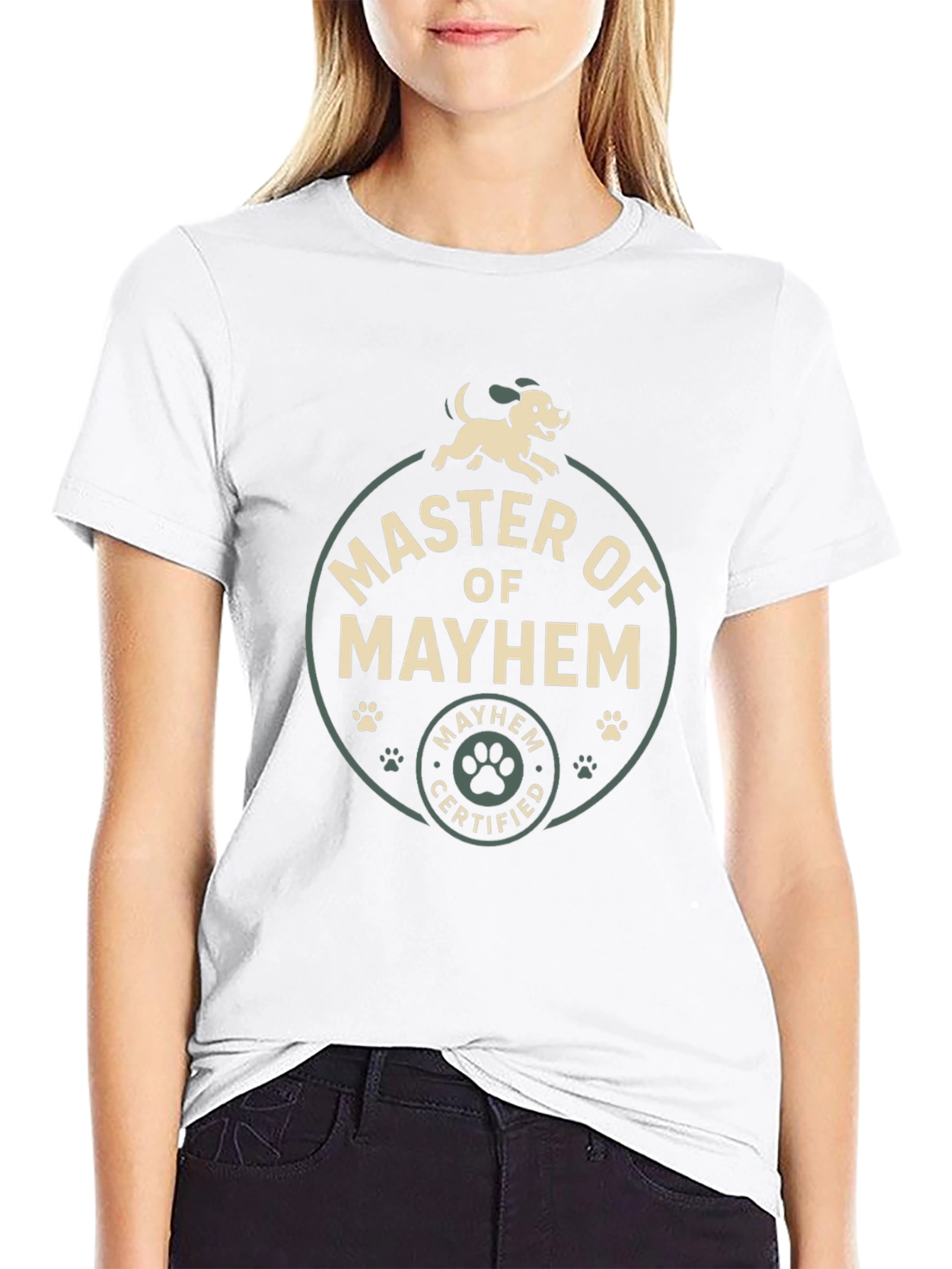 Master of Mayhem Certified Black T-Shirt