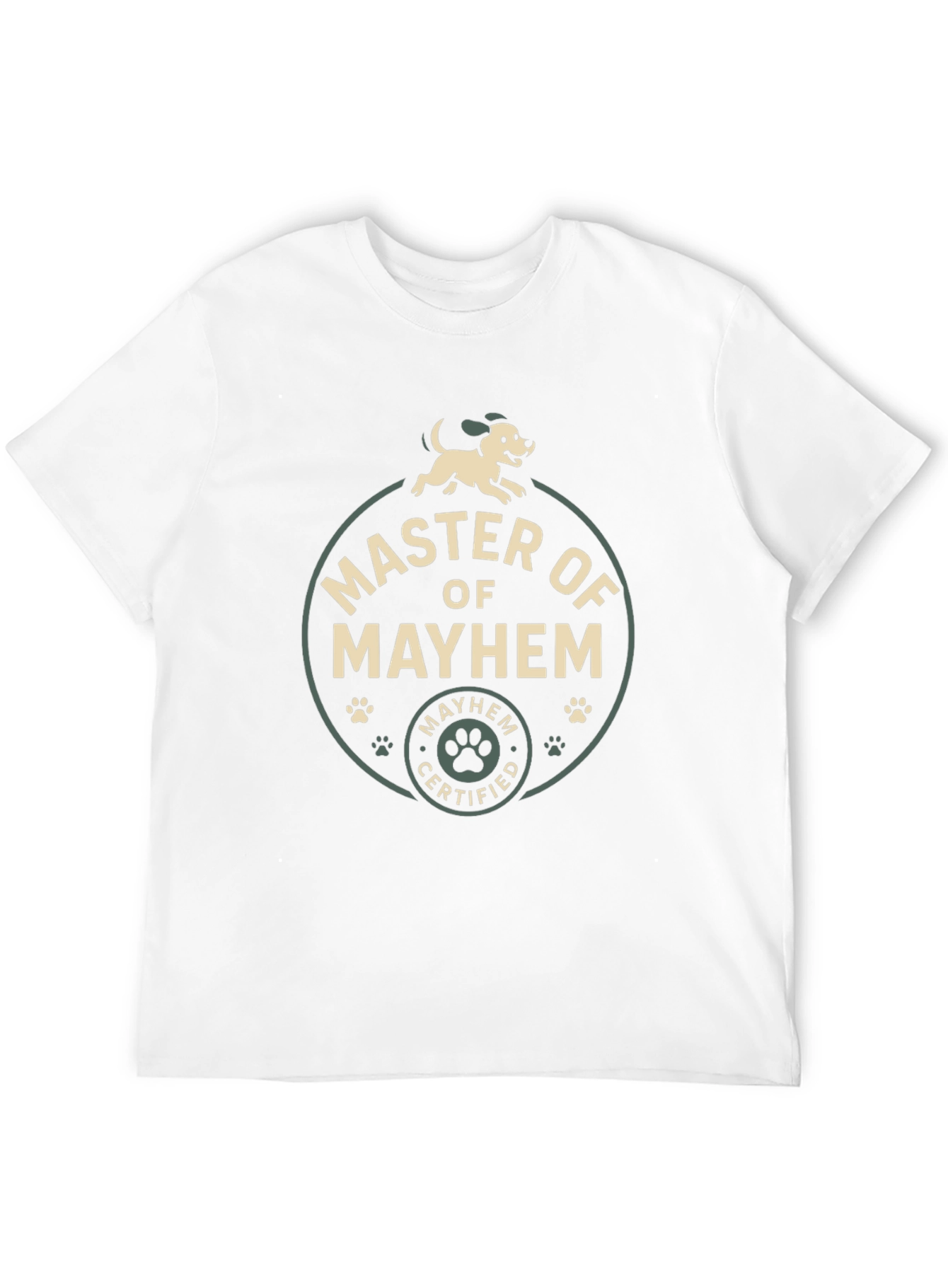Master of Mayhem Certified Black T-Shirt