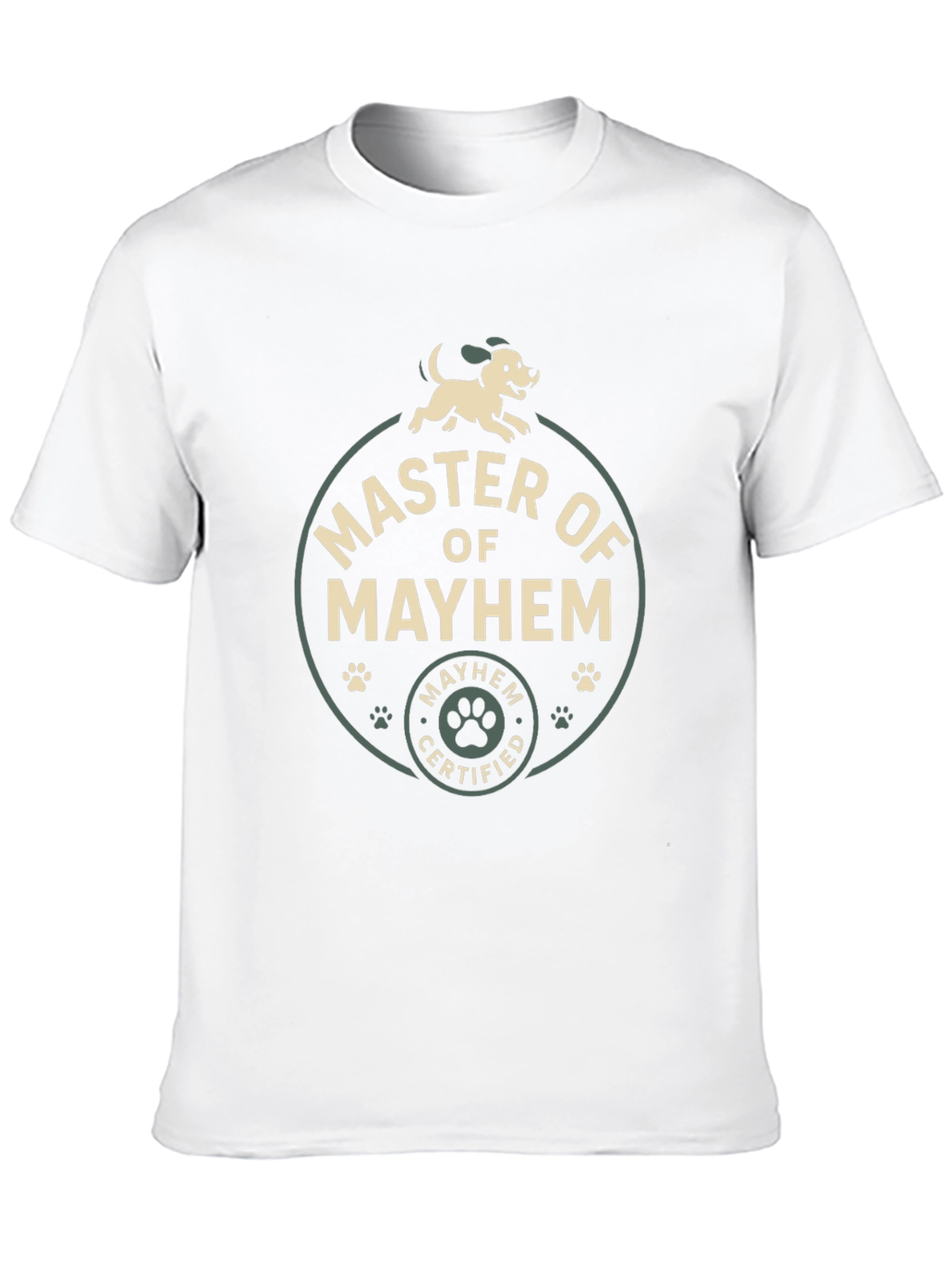 Master of Mayhem Certified Black T-Shirt