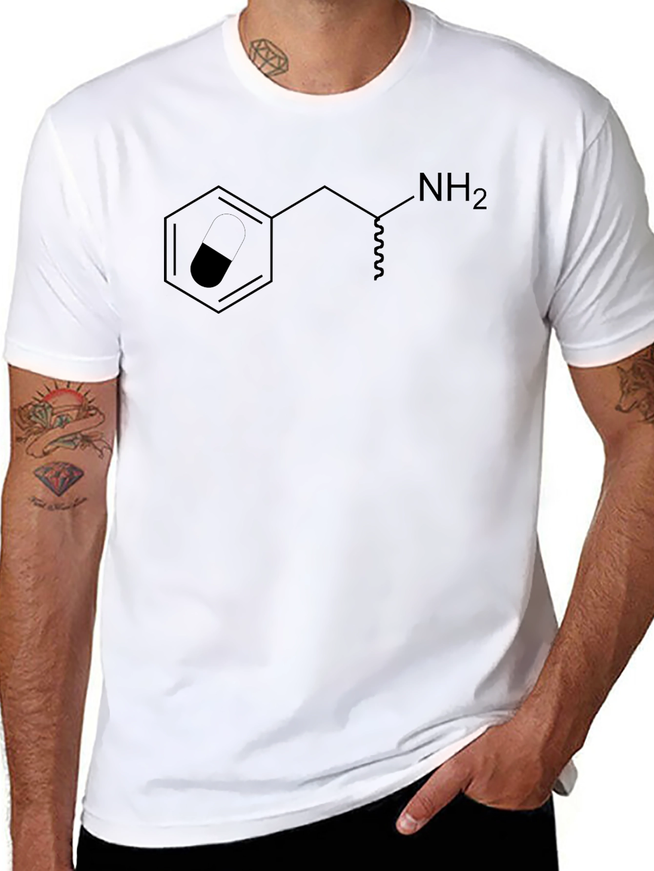 Chemistry Graphic T-Shirt - Black Science Tee