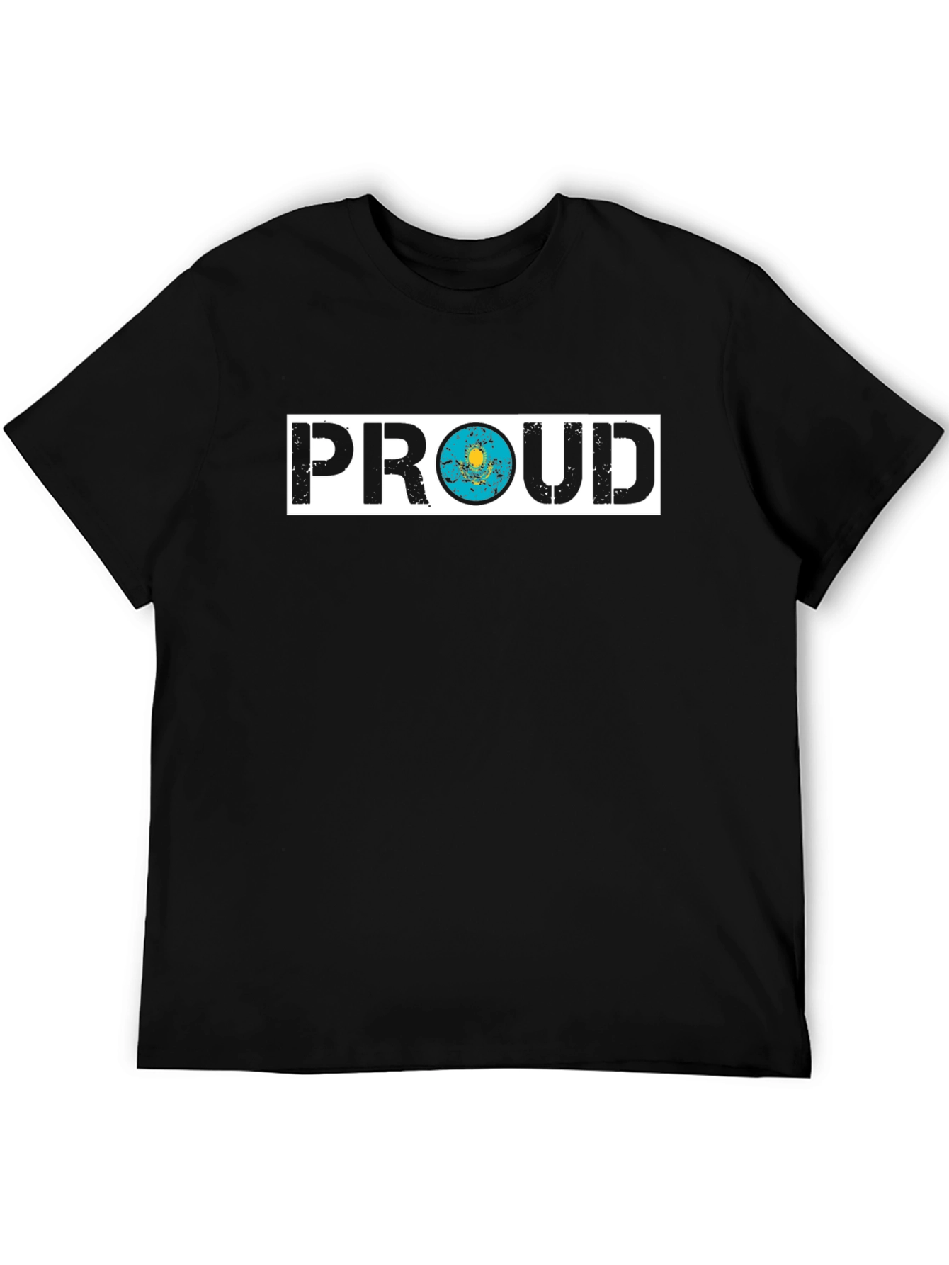 Kazakhstan Flag Proud T-Shirt