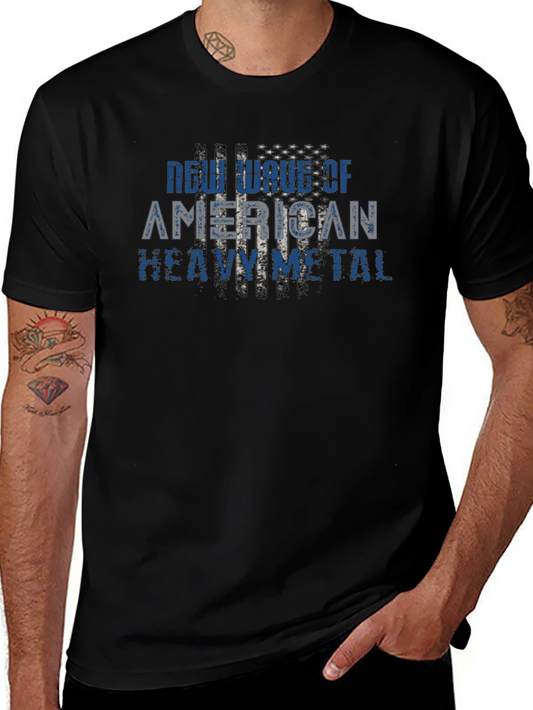 New Wave American Heavy Metal Graphic Tee
