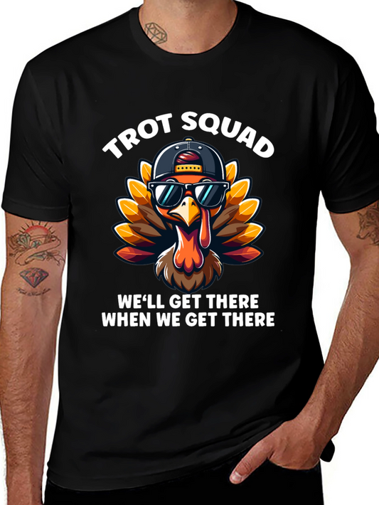 Trot Squad Turkey Tee - Thanksgiving Fun