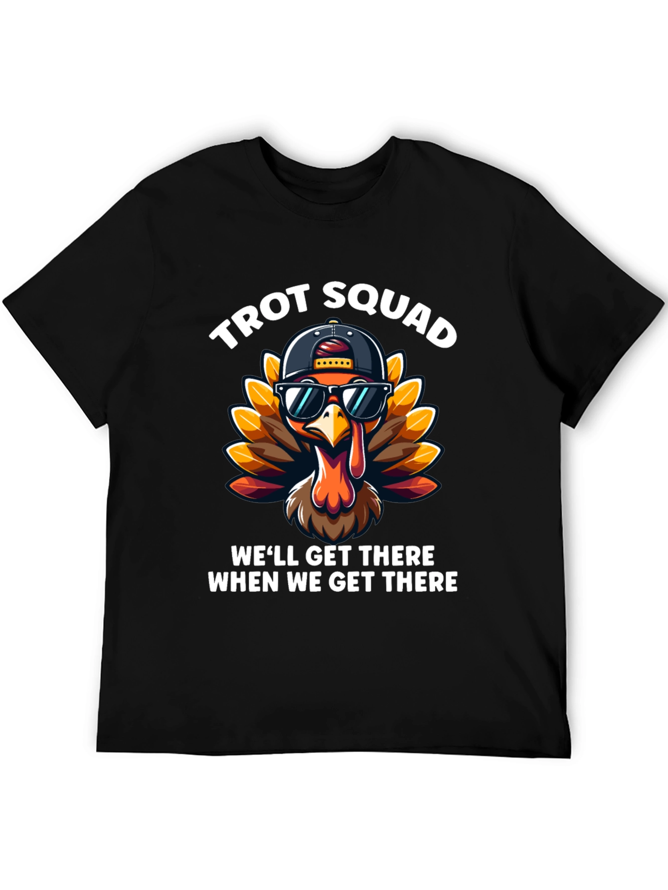 Trot Squad Turkey Tee - Thanksgiving Fun