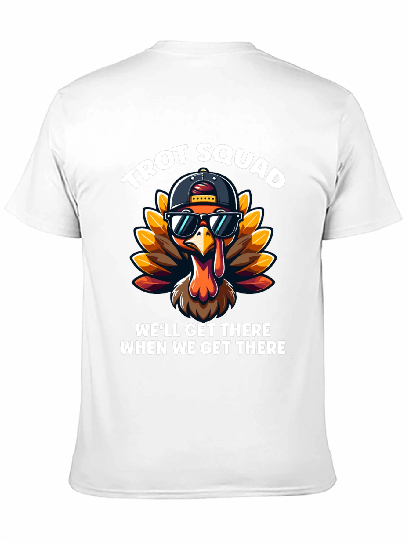 Trot Squad Turkey Tee - Thanksgiving Fun