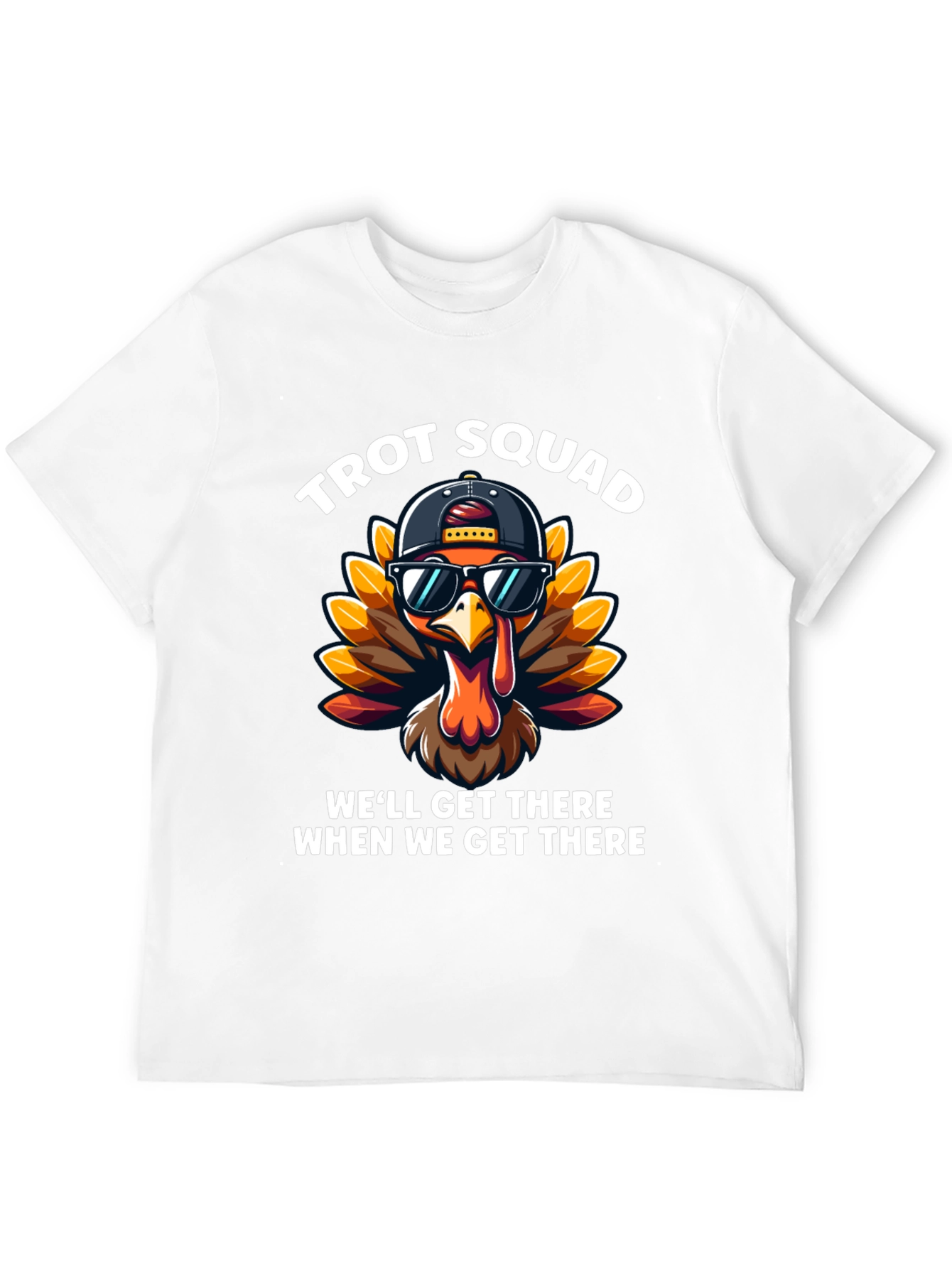 Trot Squad Turkey Tee - Thanksgiving Fun