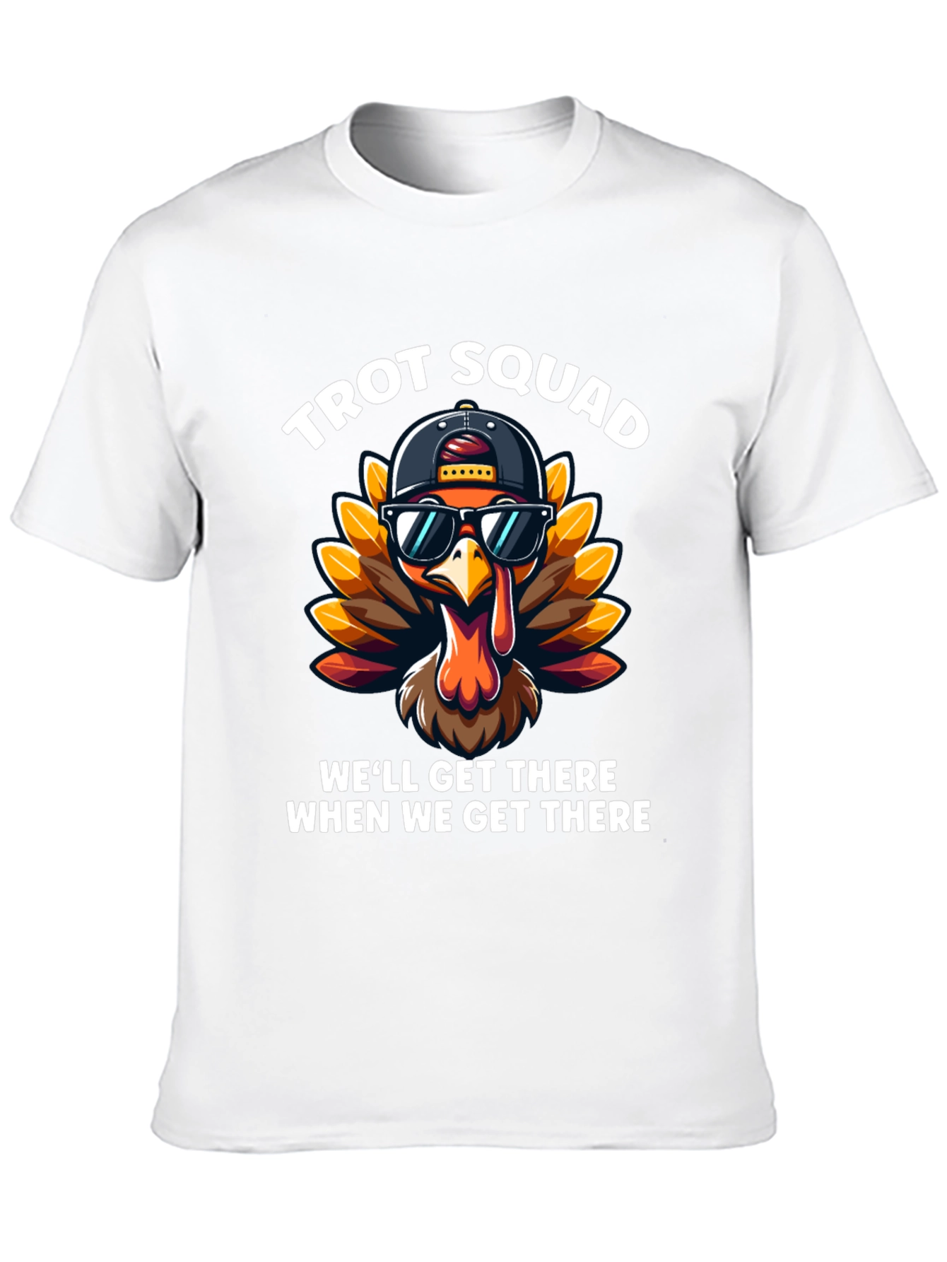 Trot Squad Turkey Tee - Thanksgiving Fun