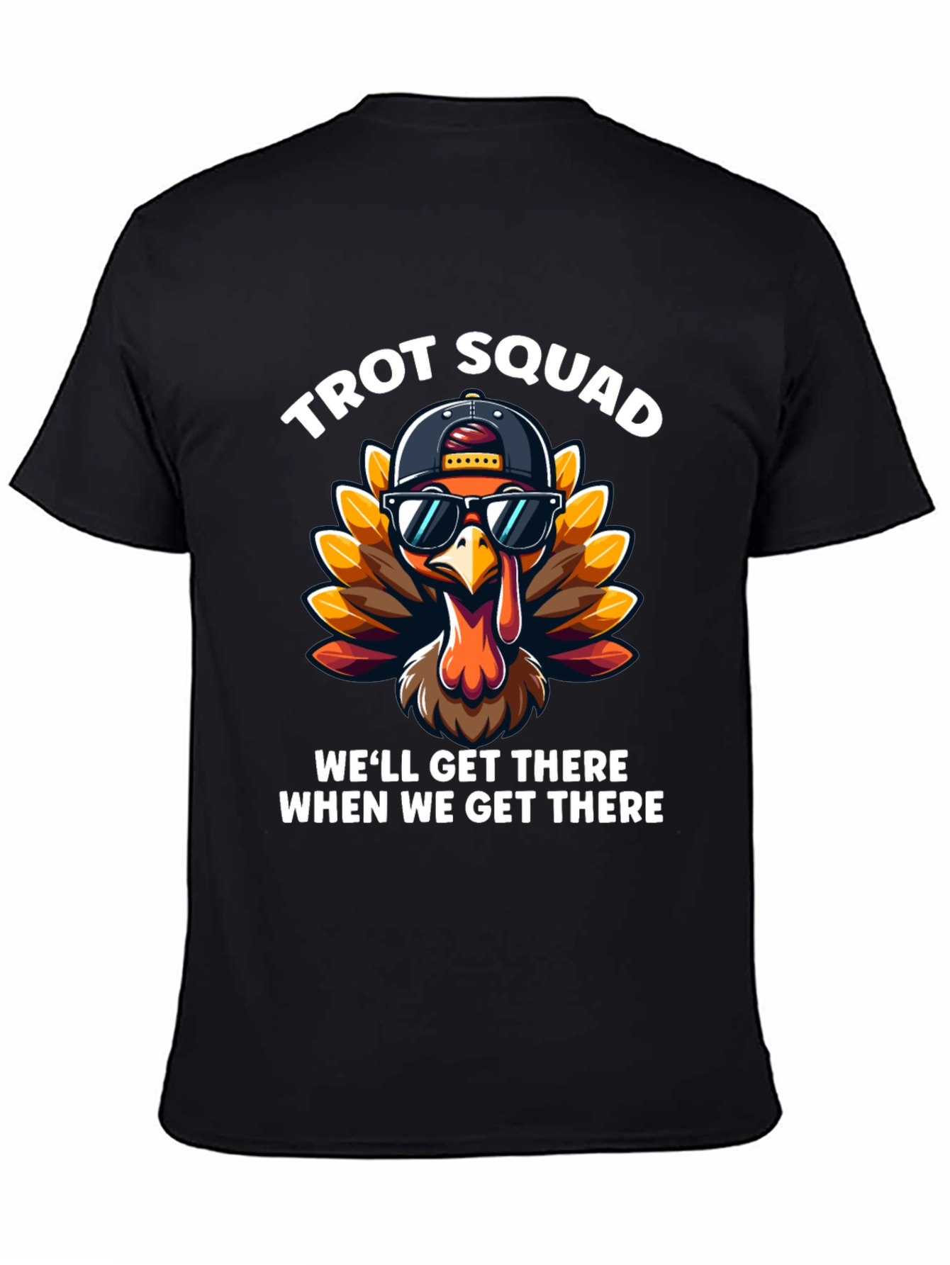 Trot Squad Turkey Tee - Thanksgiving Fun
