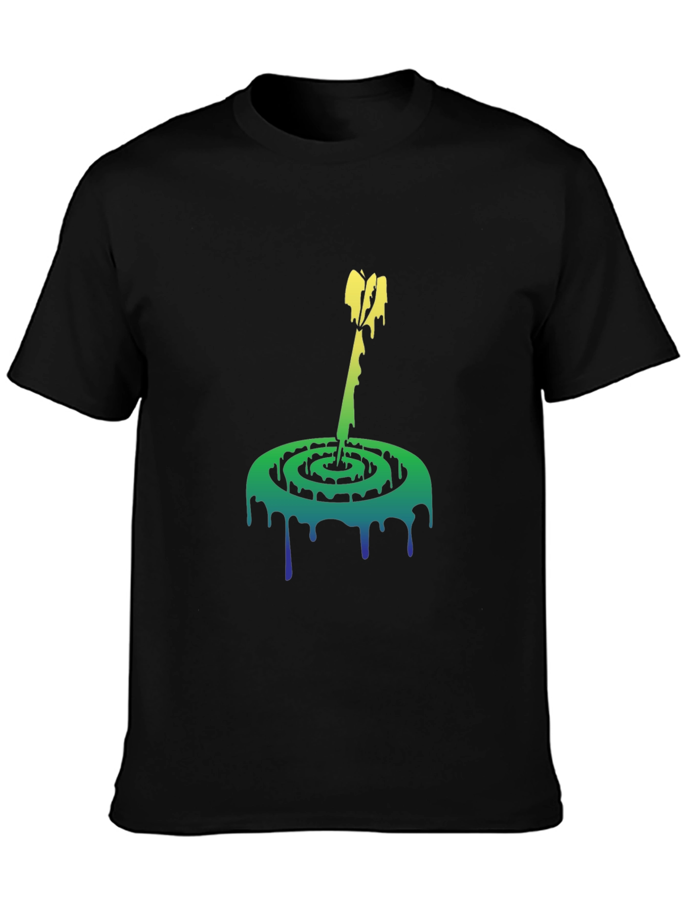 Melting Spiral Arrow Graphic Tee