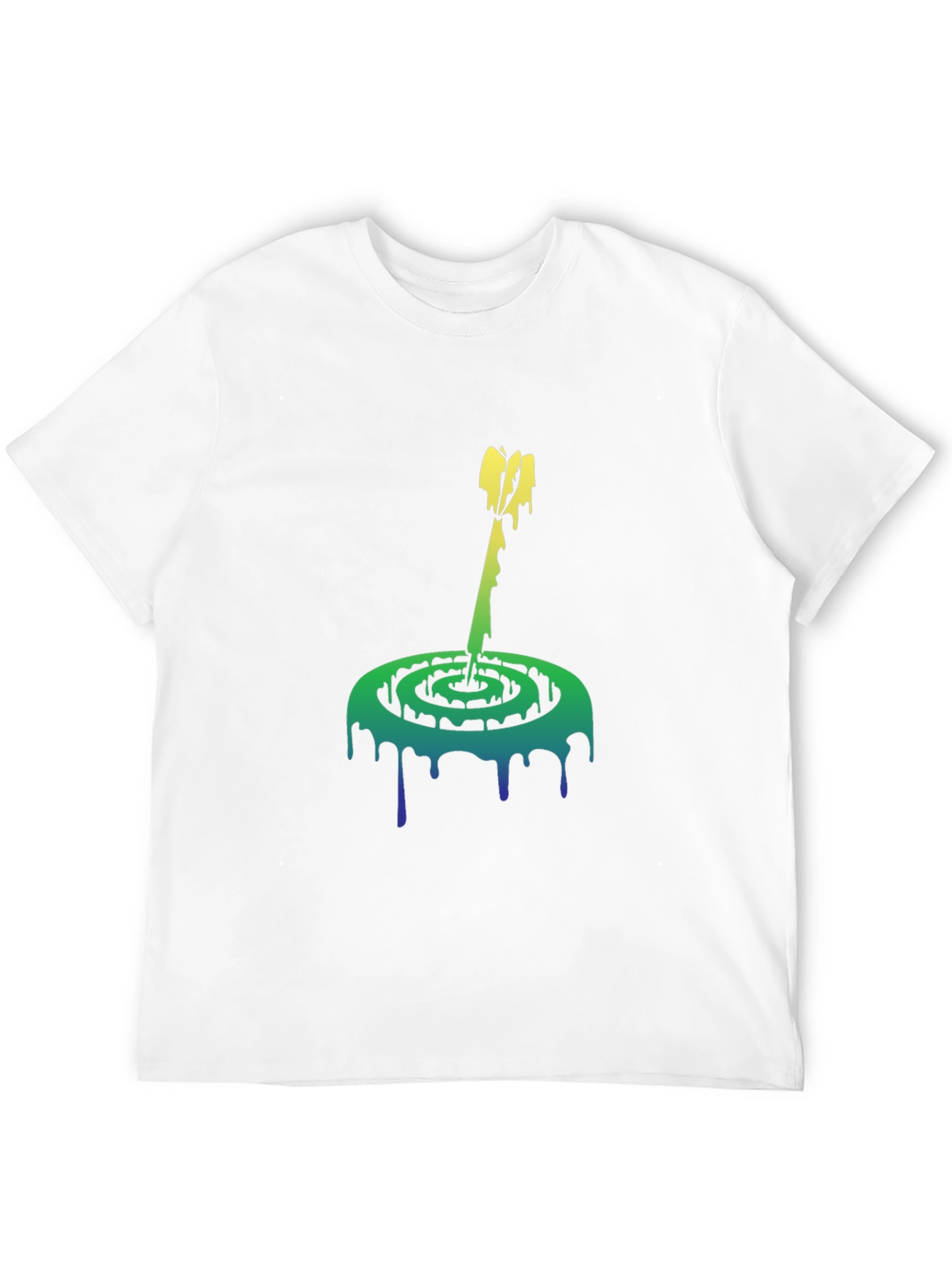 Melting Spiral Arrow Graphic Tee
