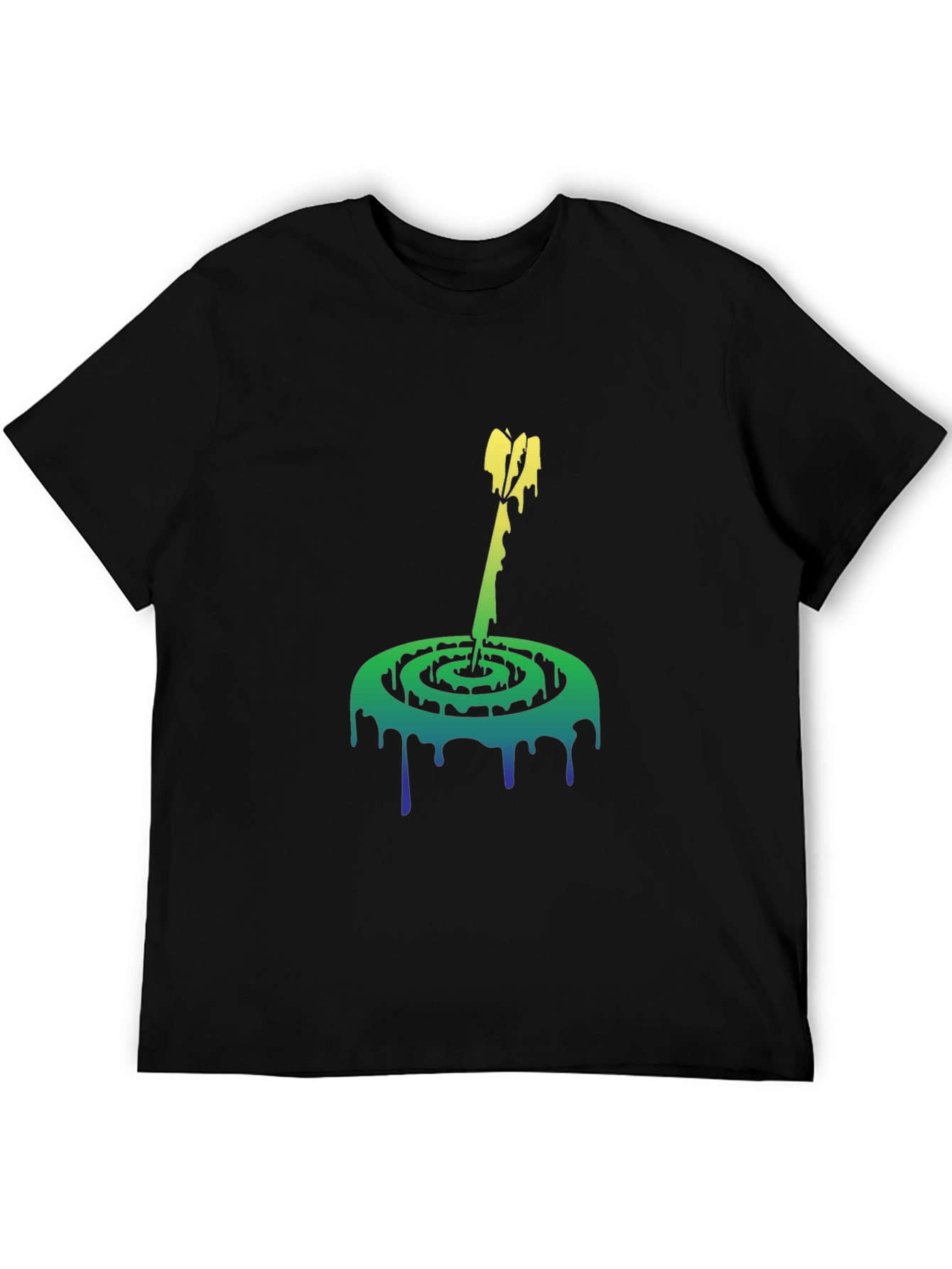 Melting Spiral Arrow Graphic Tee