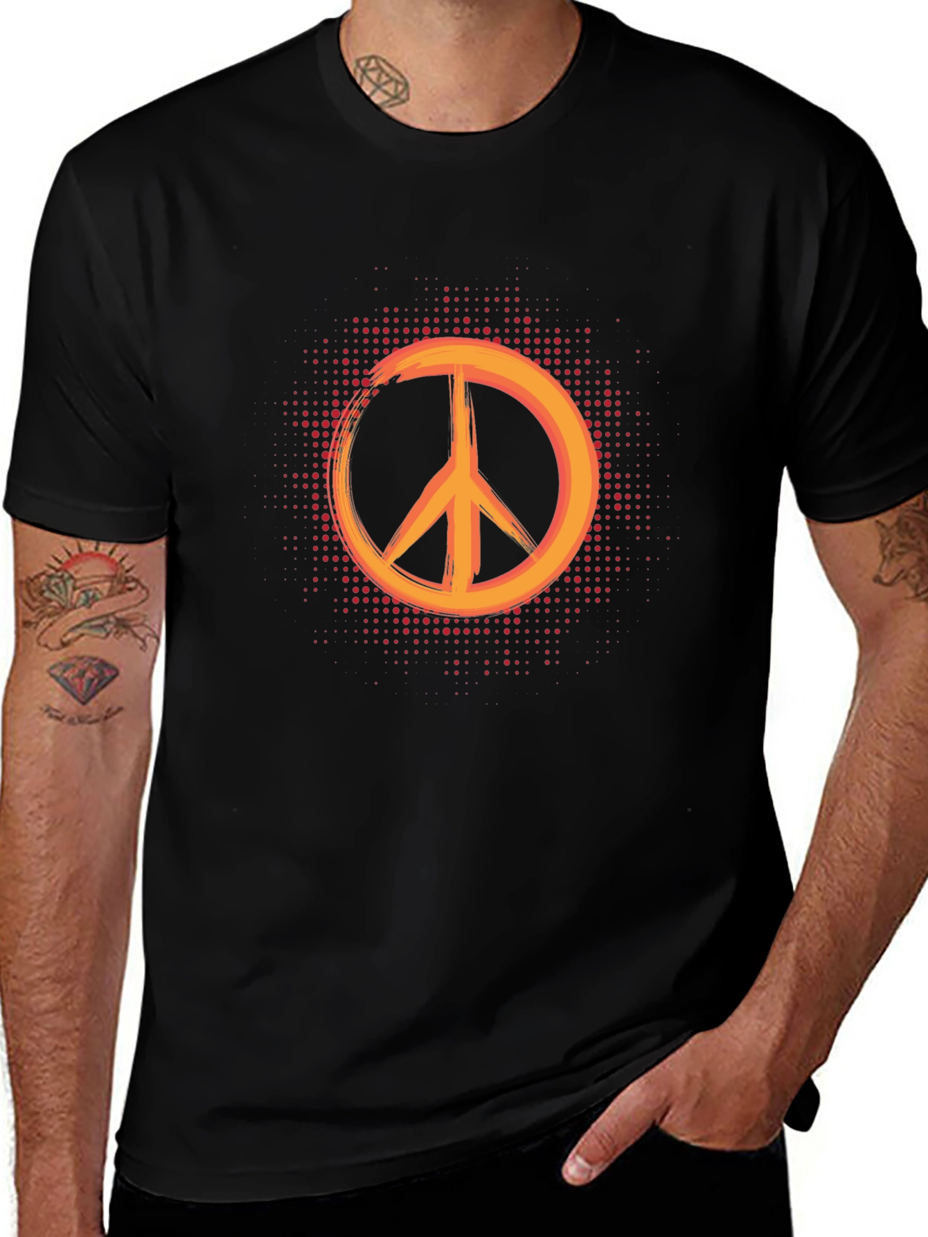 Peace Sign T-Shirt - Modern Graphic Tee