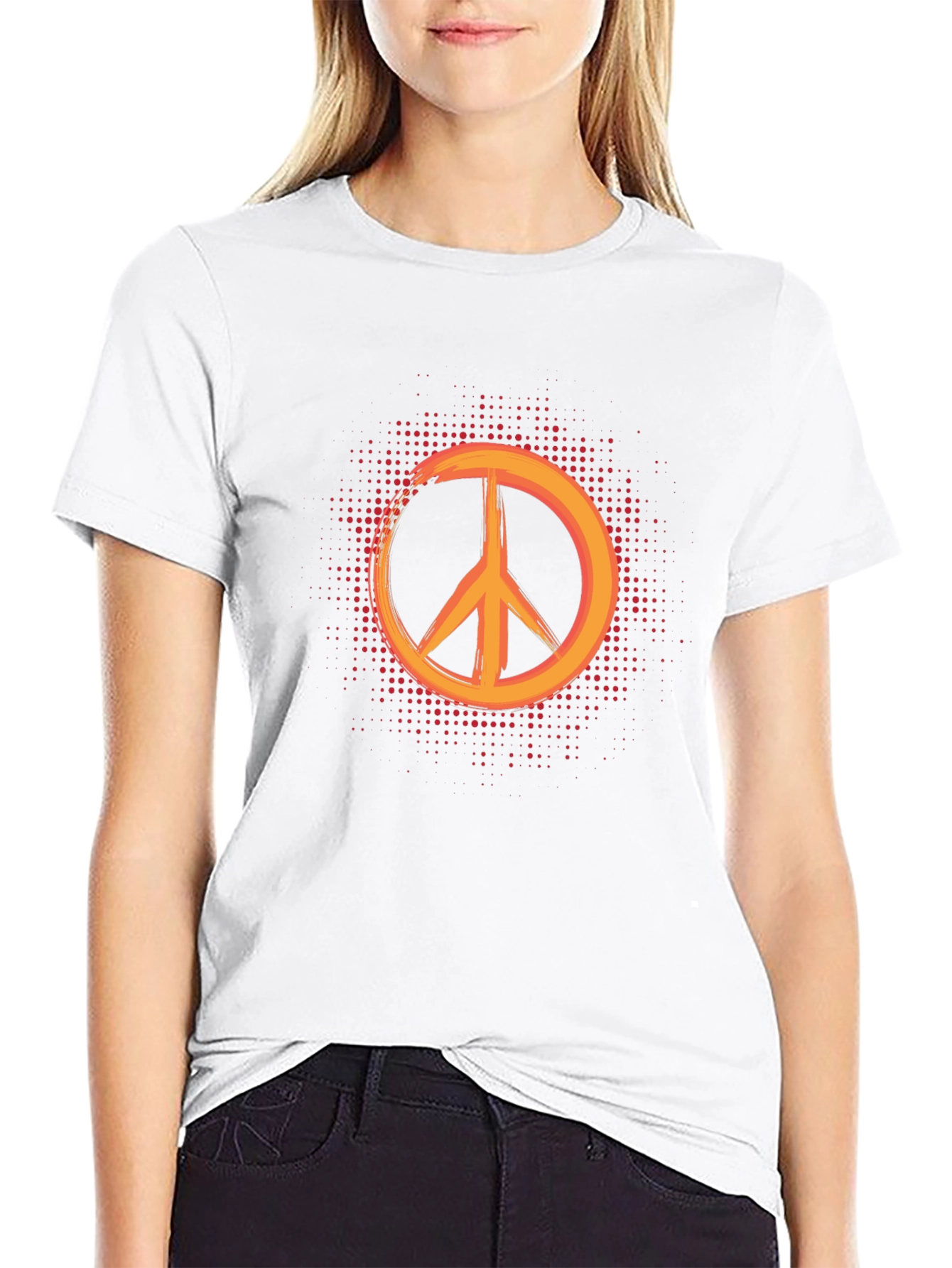 Peace Sign T-Shirt - Modern Graphic Tee
