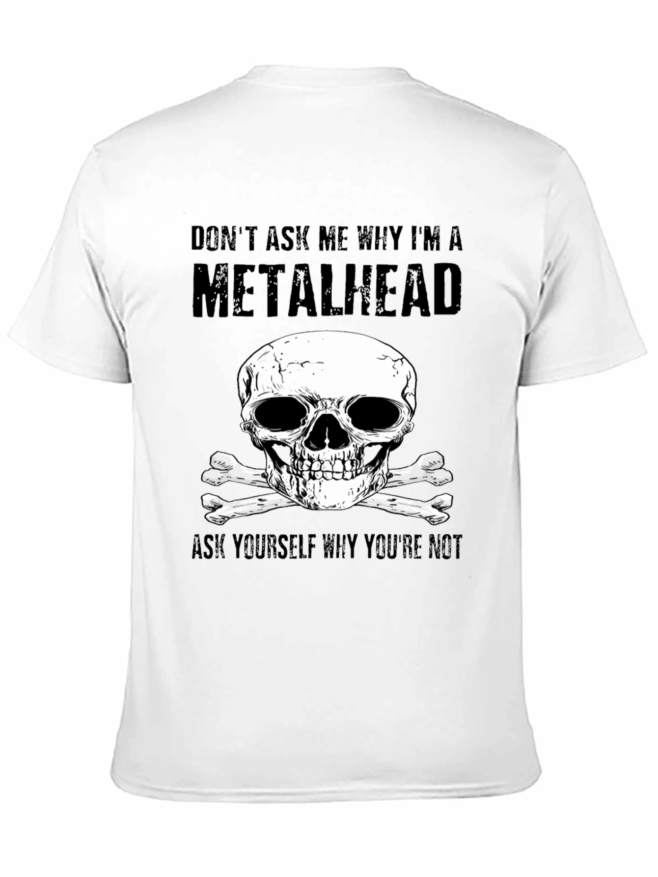 Metalhead Skull T-Shirt