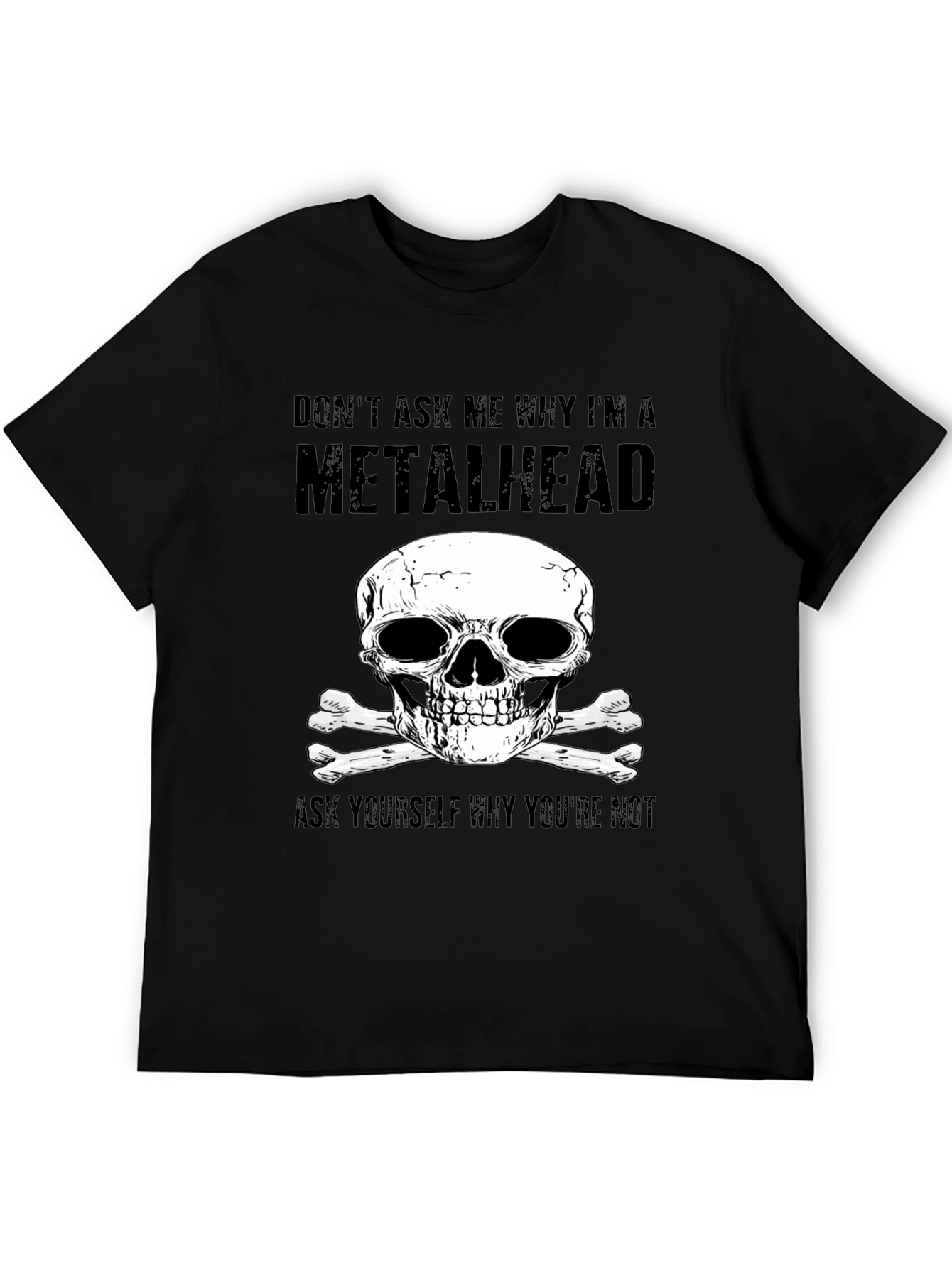 Metalhead Skull T-Shirt